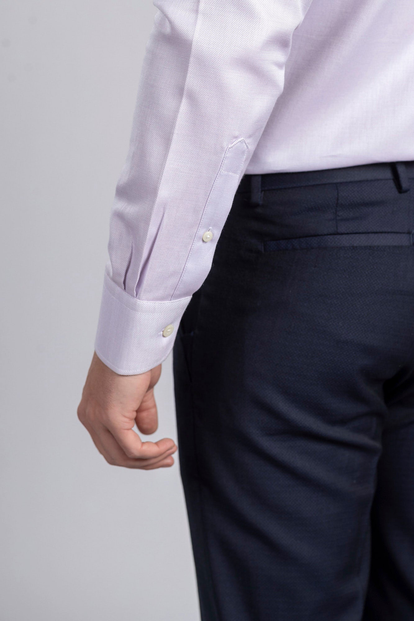 Light Purple Filafil Shirt - Regular Fit