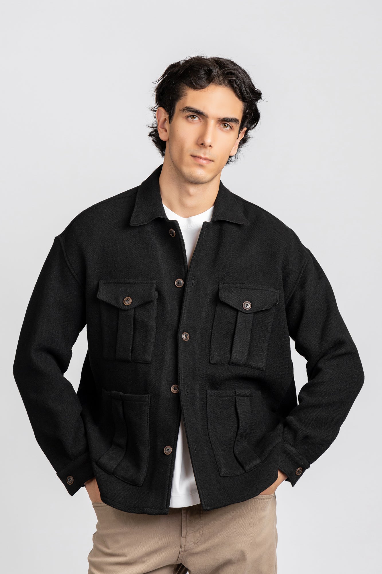 Herringbone Overshirt
