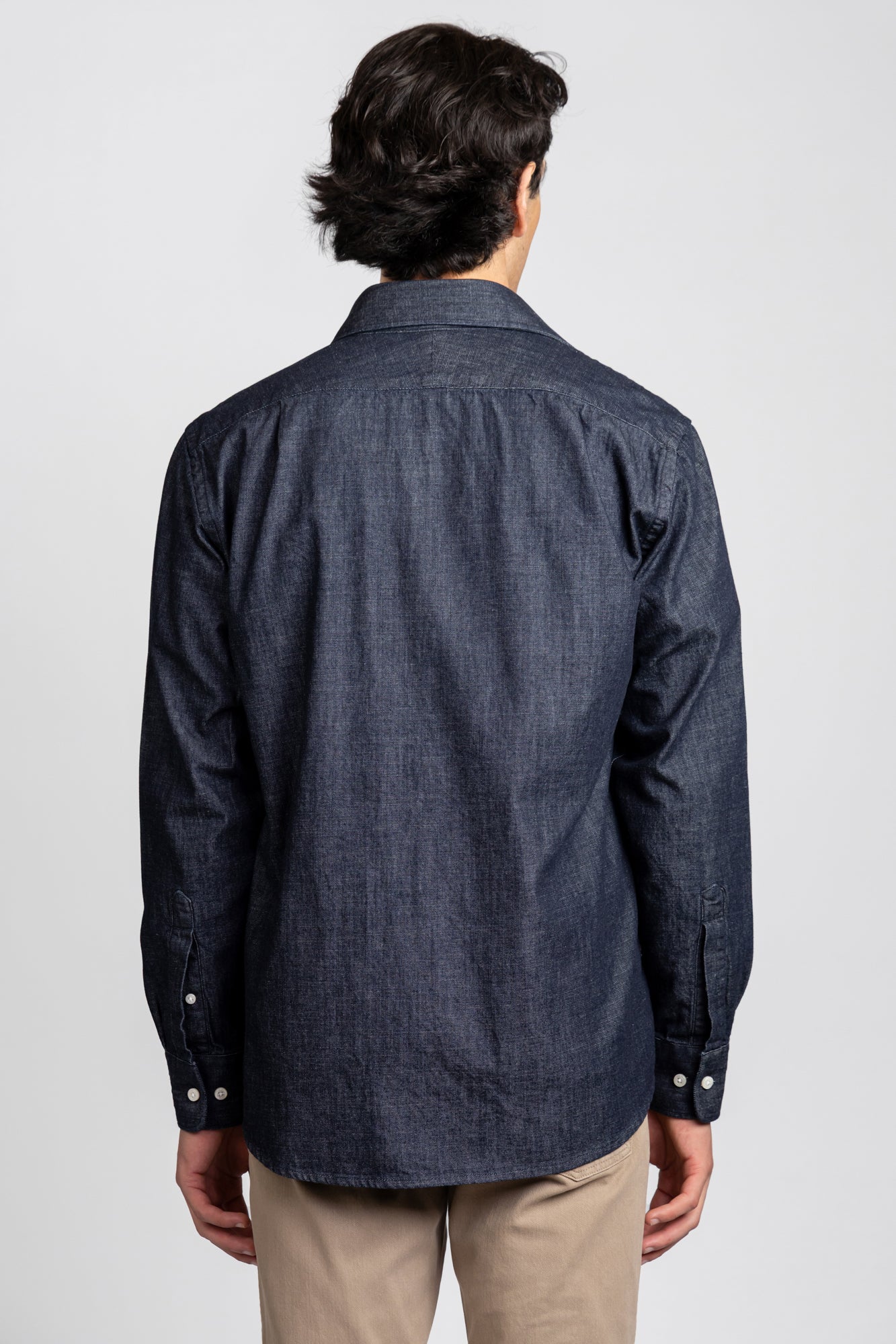 Cutaway Denim Shirt