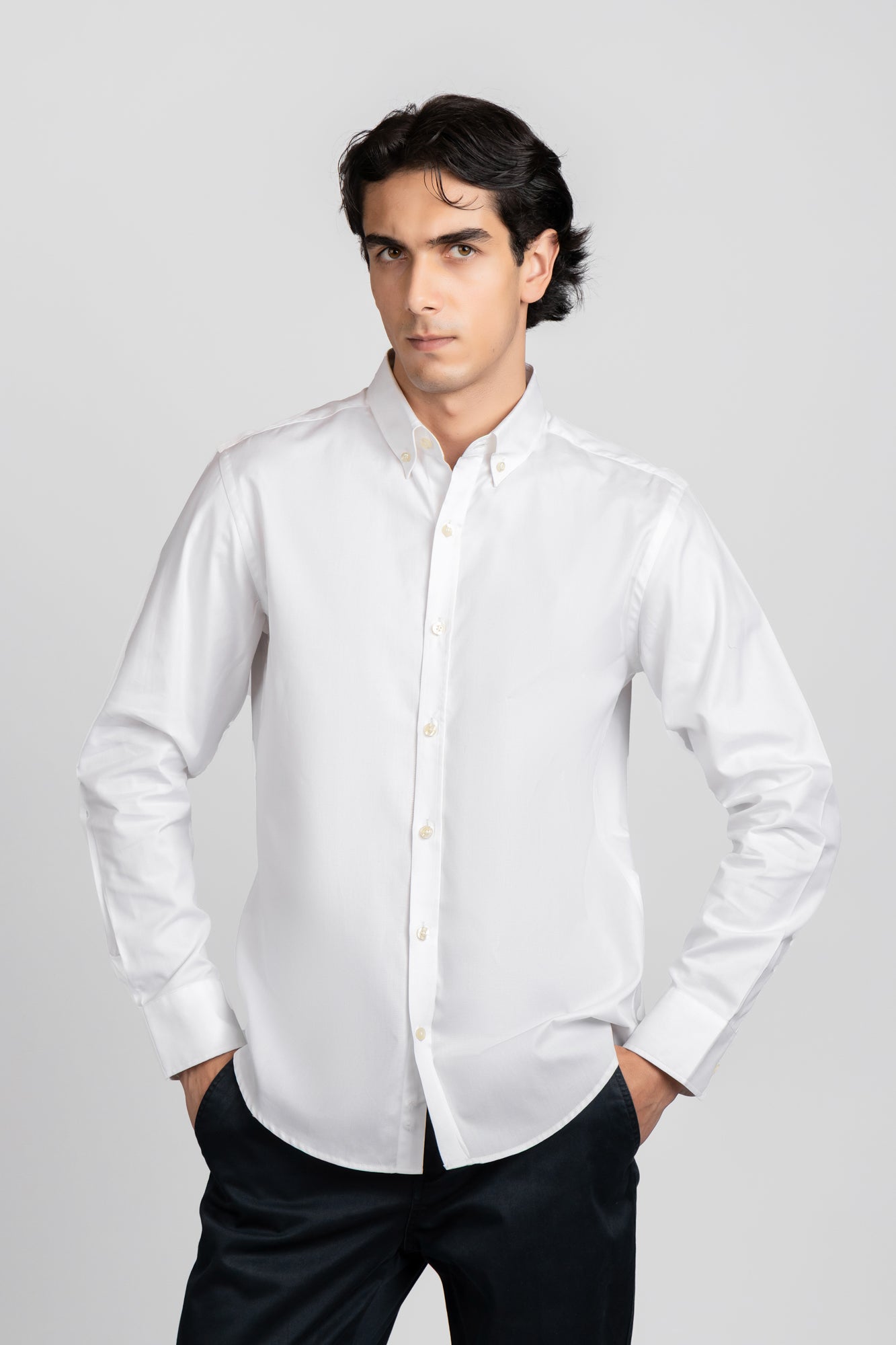 White Royal Oxford Shirt