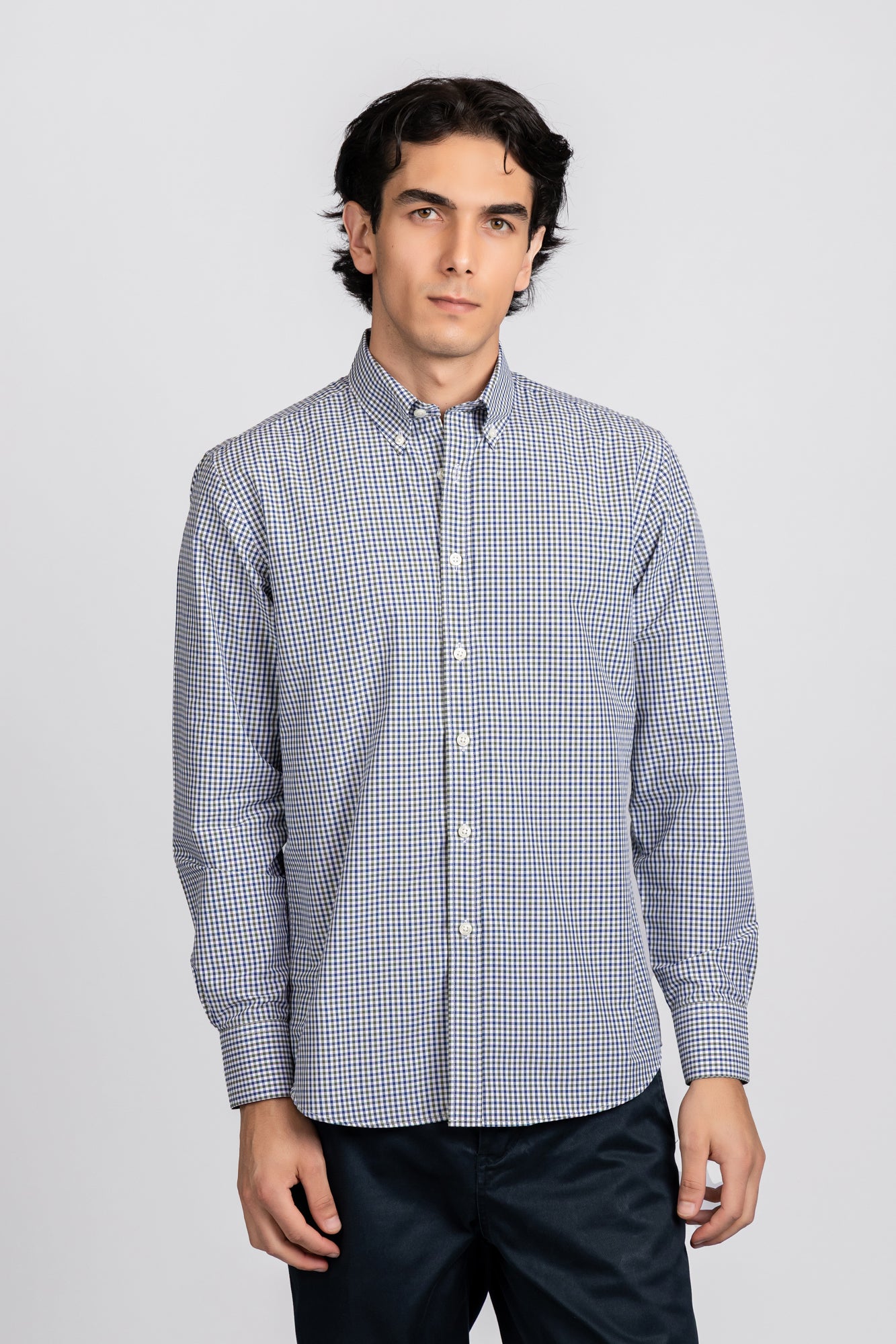Poplin Check Shirt