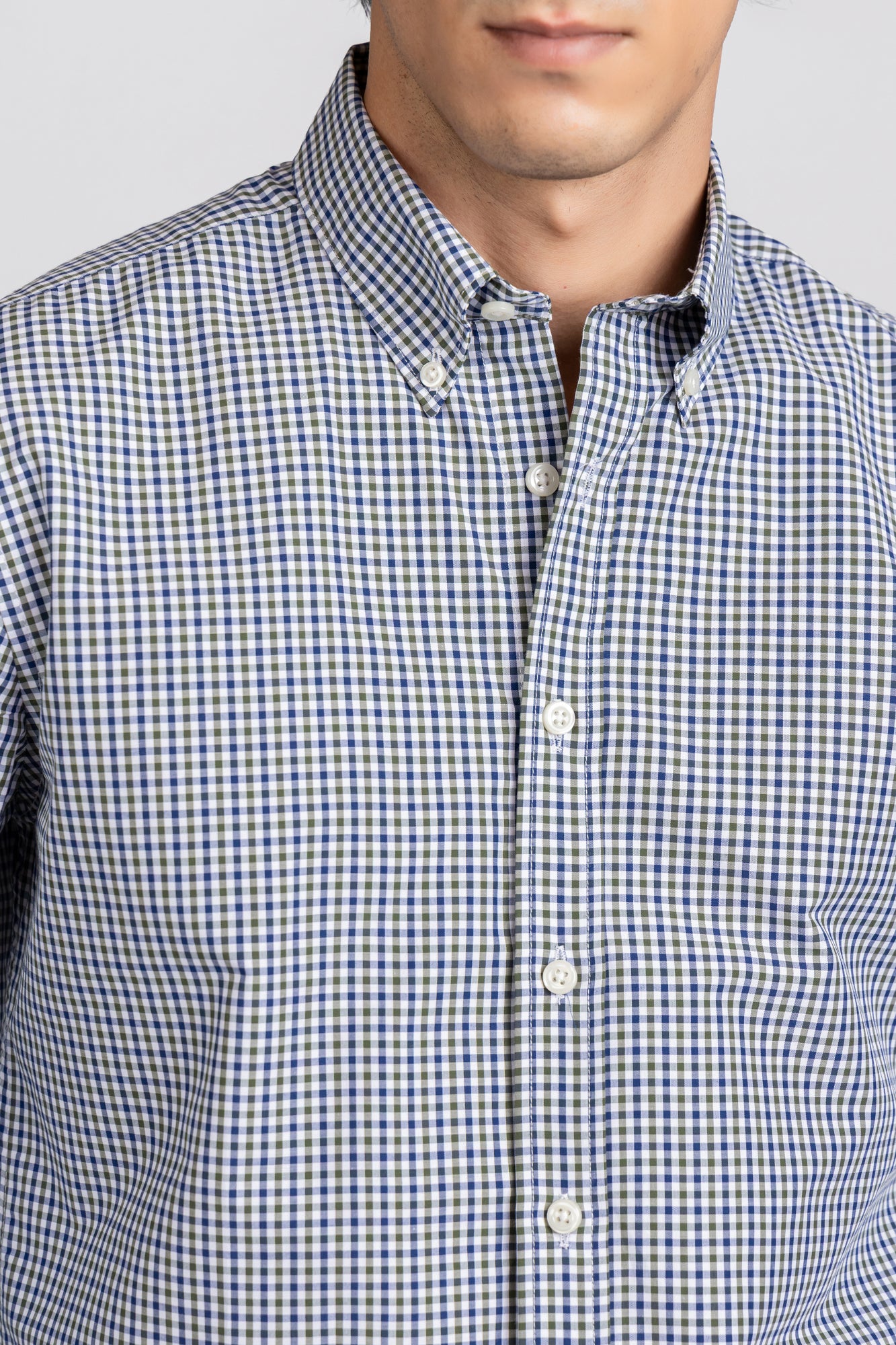 Poplin Check Shirt