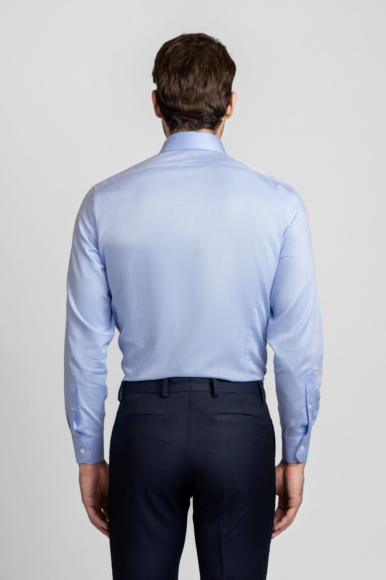 Blue Filafil Shirt - Slim Fit