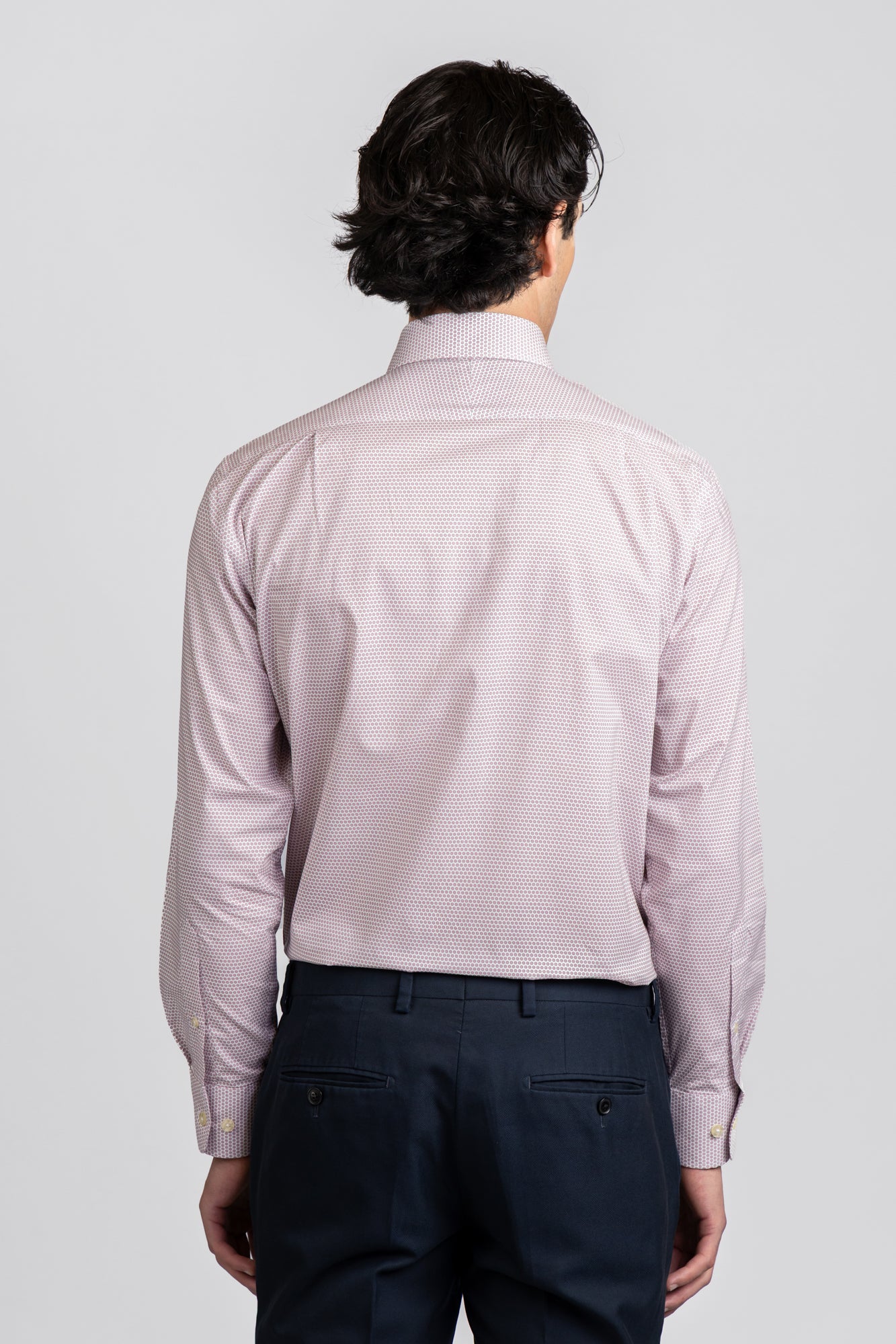 Printed Poplin Stretch Shirt