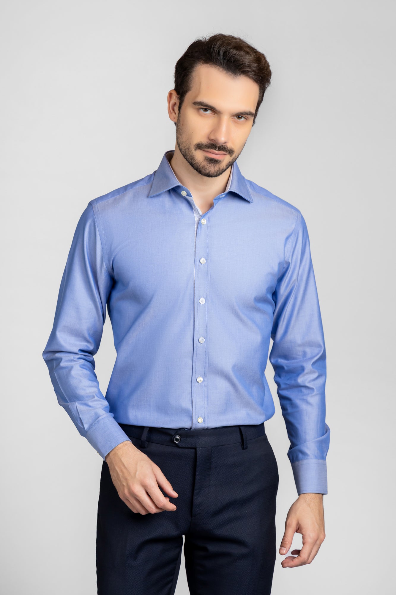 Blue Royal Oxford Shirt - Slim Fit