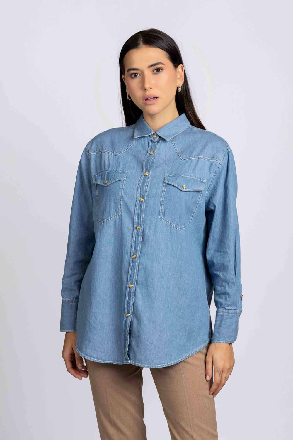 Western Denim Shirt