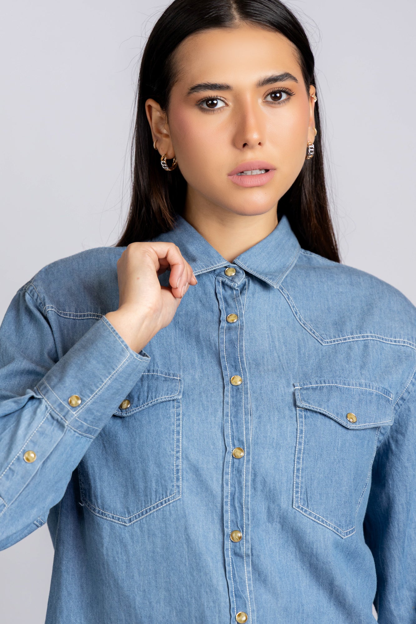 Western Denim Shirt