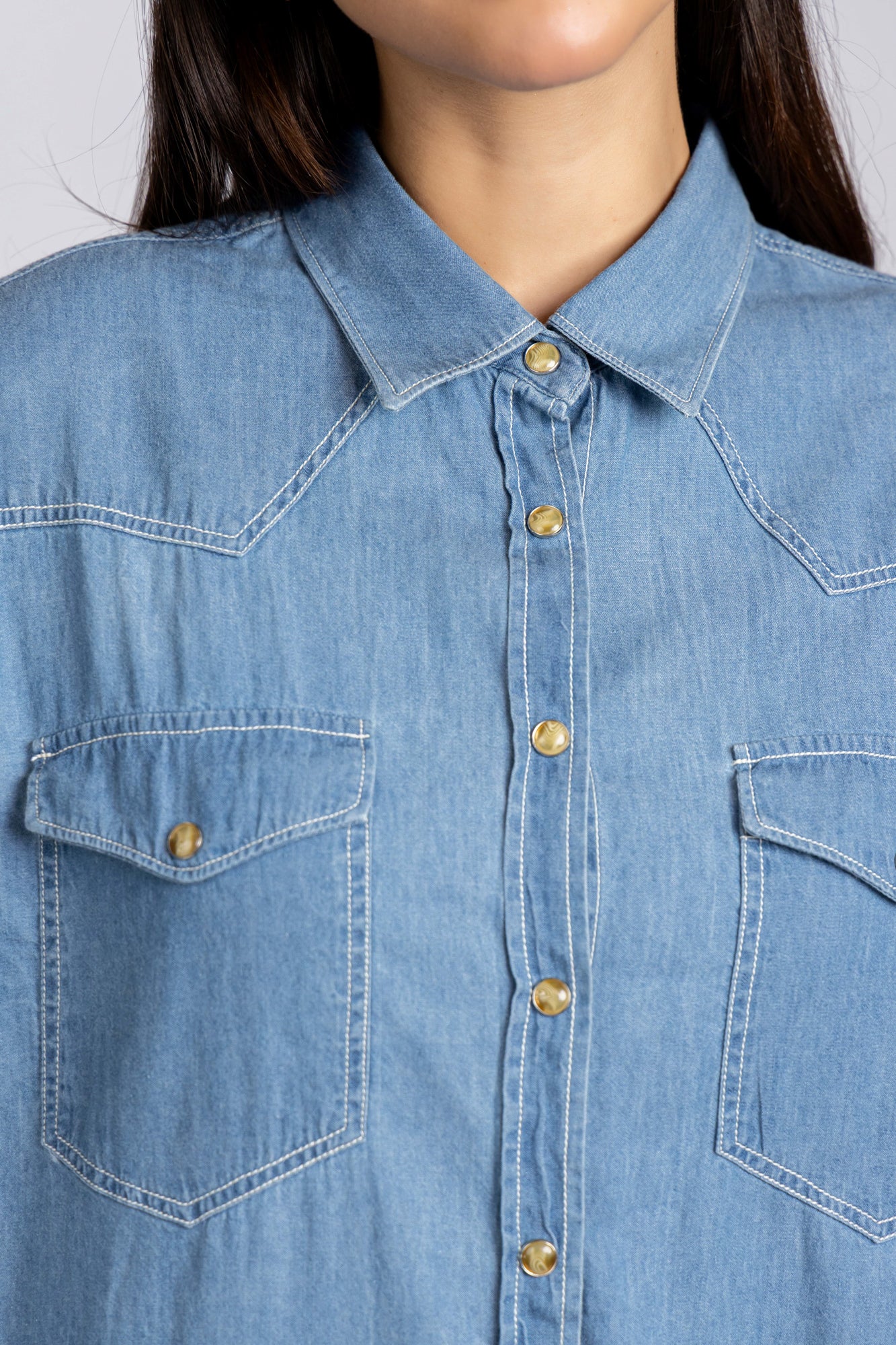 Western Denim Shirt