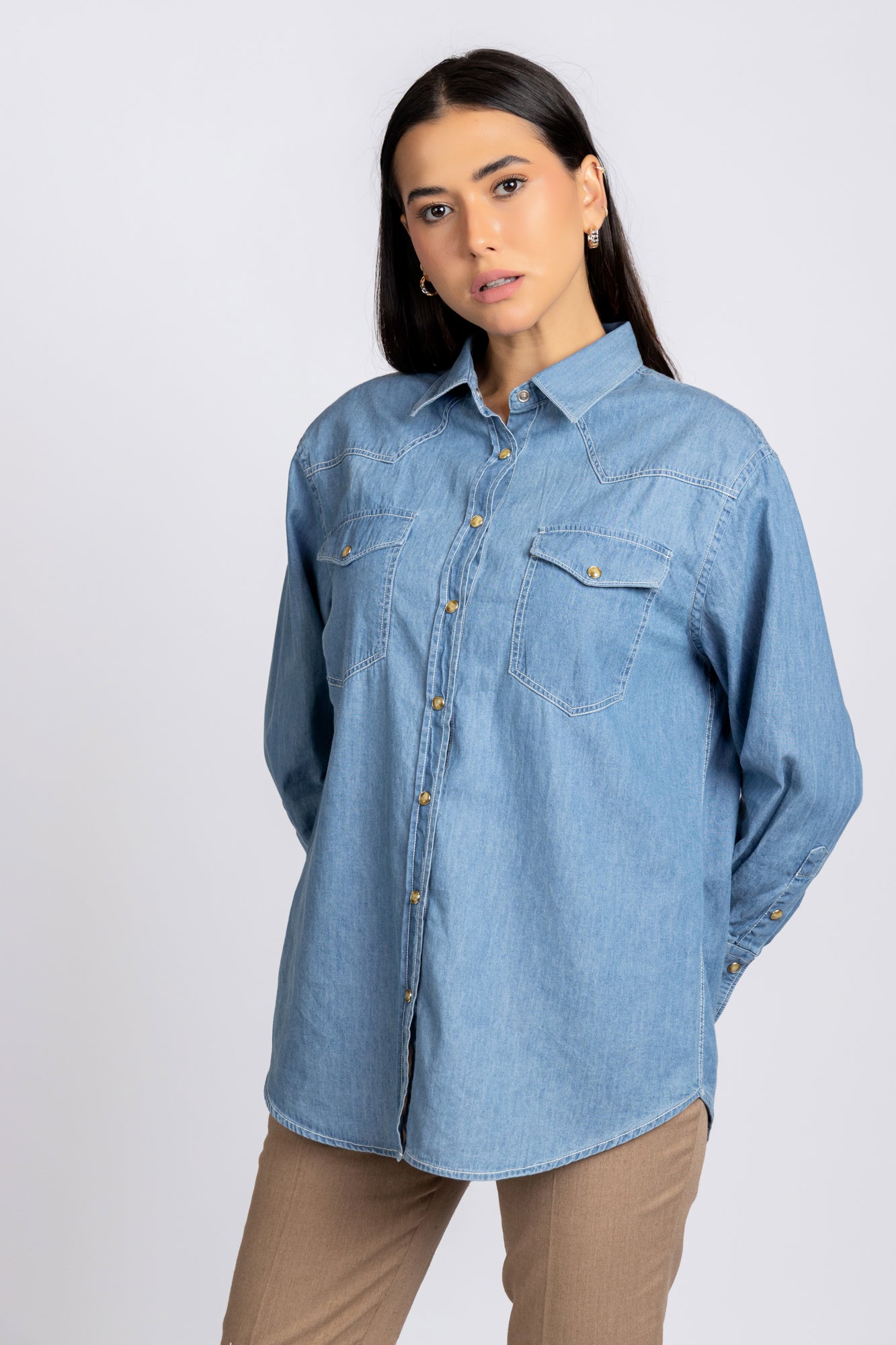 Western Denim Shirt