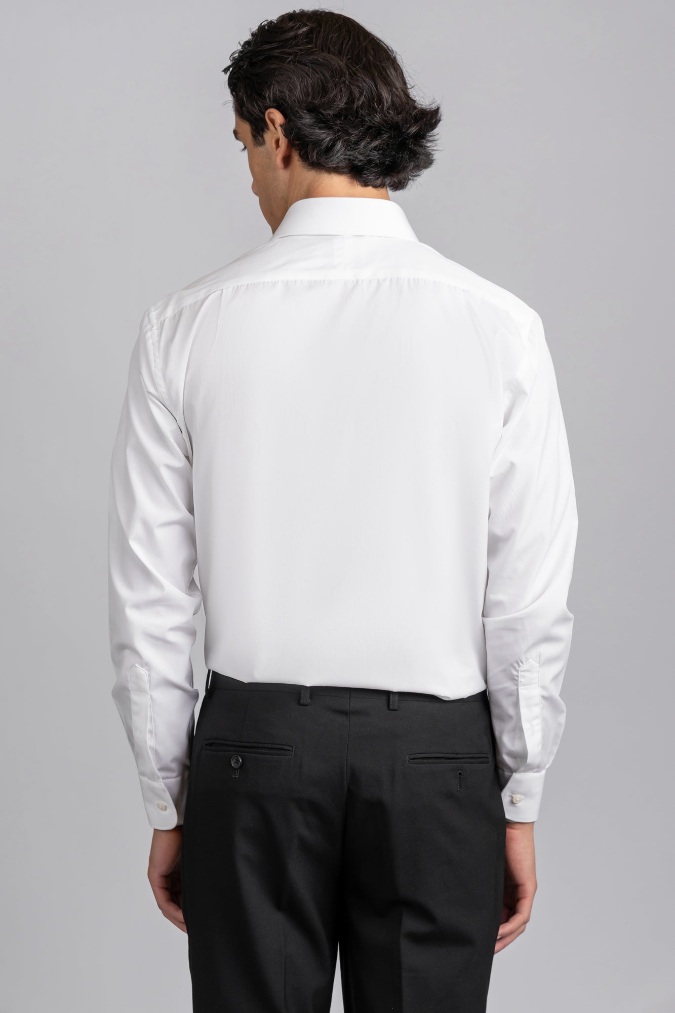 White Poplin Shirt - Regular Fit