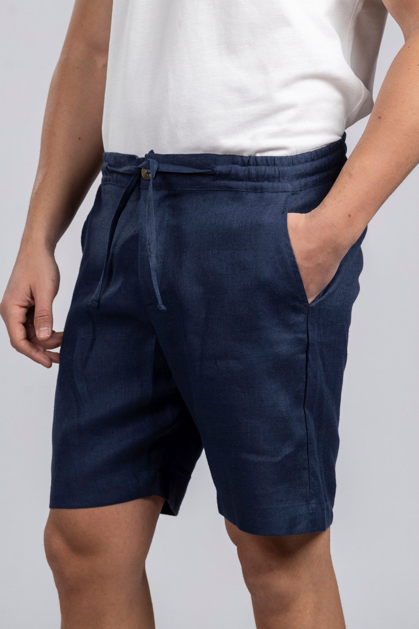Pure Linen Shorts