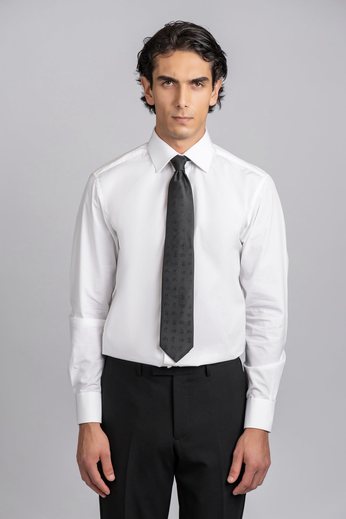 White Poplin Shirt - Regular Fit