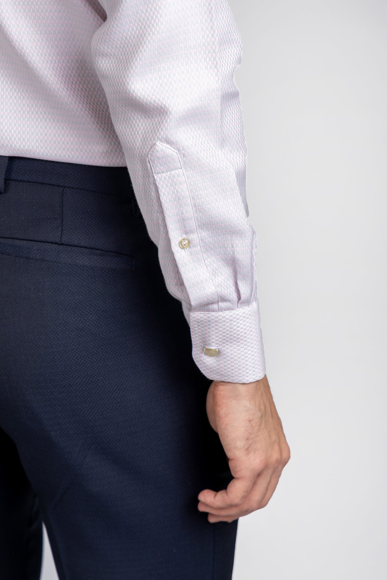 Twill Shirt - Regular Fit Light Pink