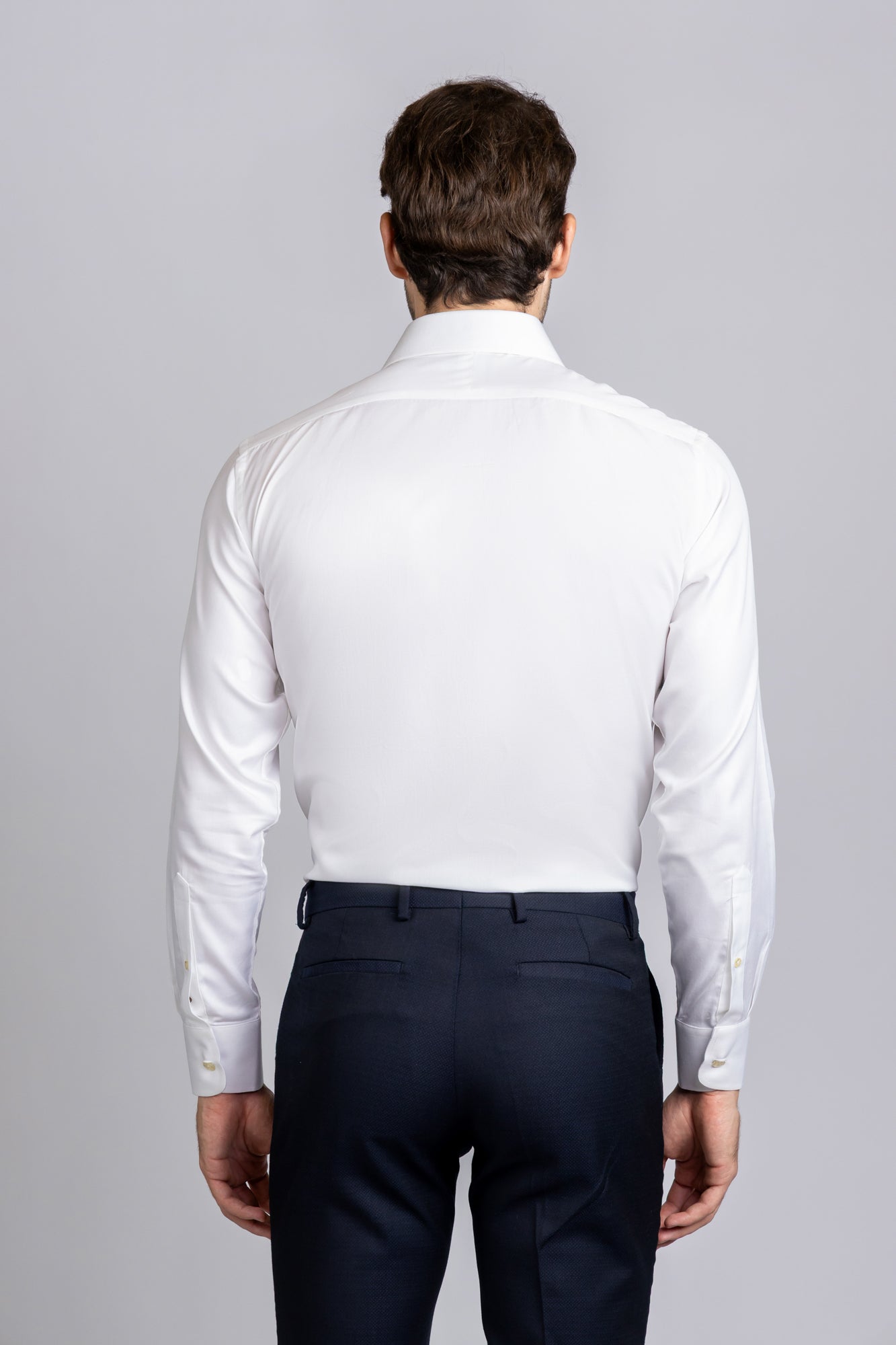 White Twill Shirt - Slim Fit