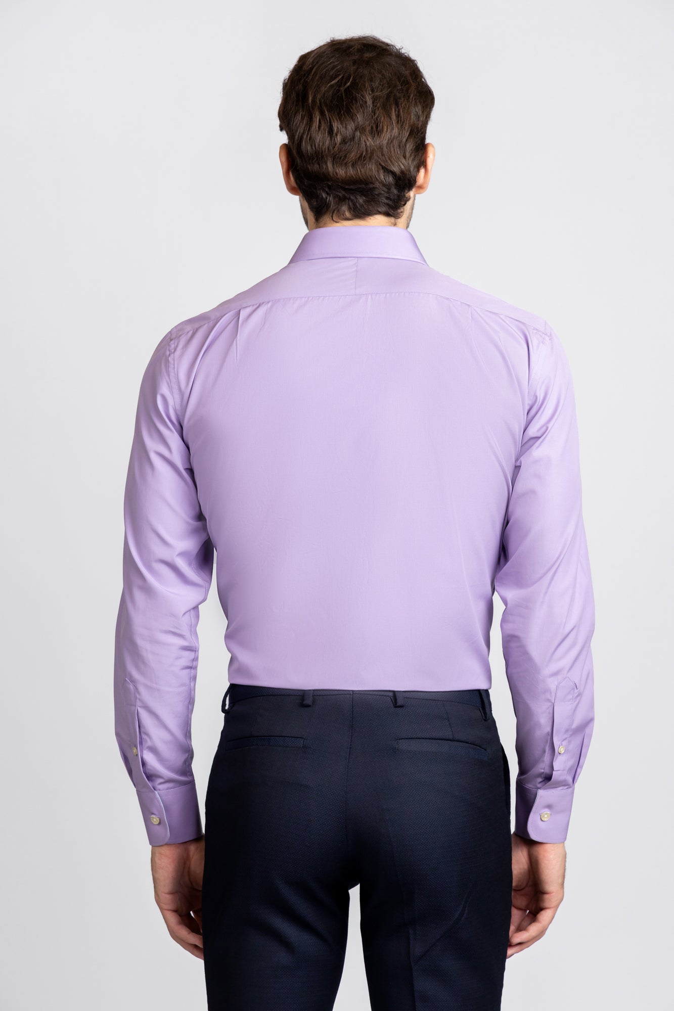 Lilac Poplin Shirt - Regular Fit