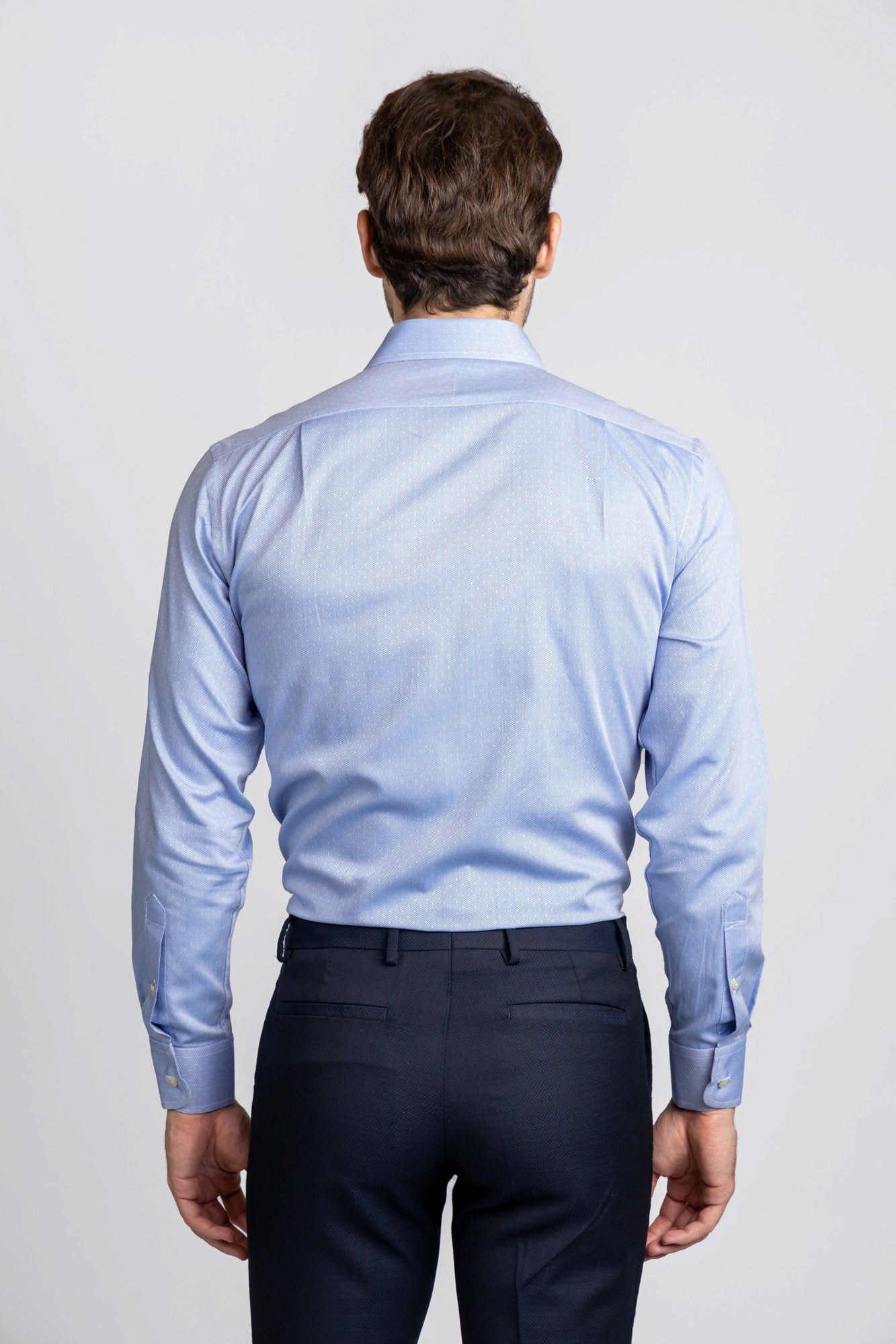 Dobby Shirt - Regular Fit Blue