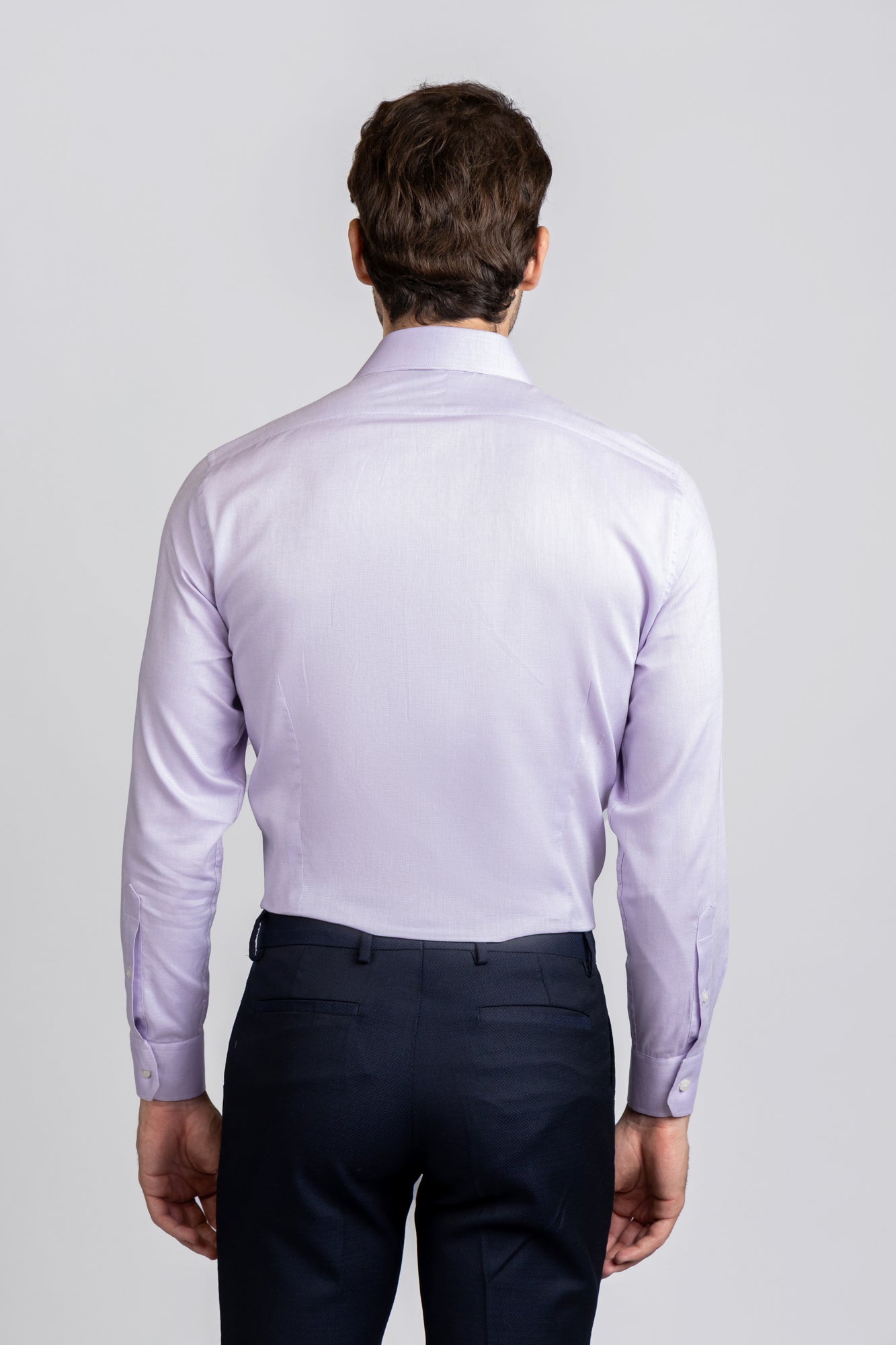 Purple Filafil Shirt - Slim Fit
