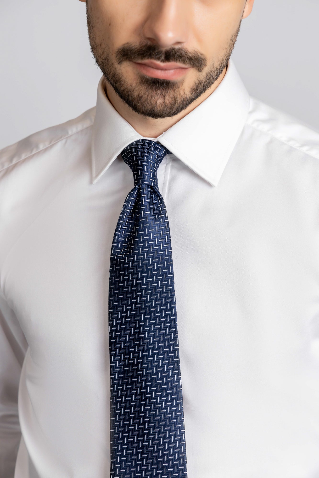 White Twill Shirt - Regular Fit