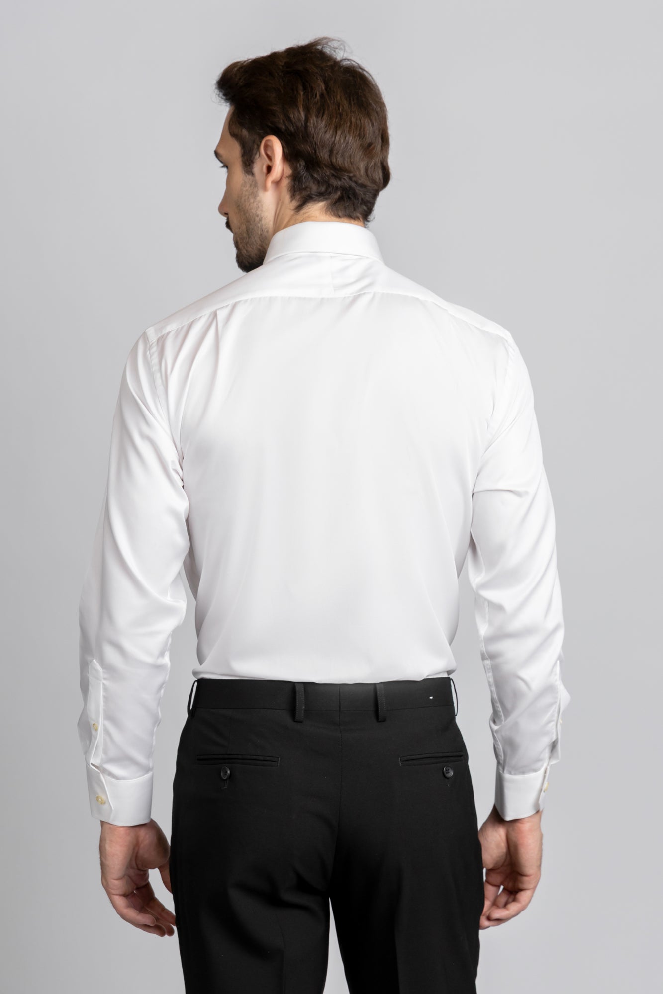 White Twill Shirt - Regular Fit