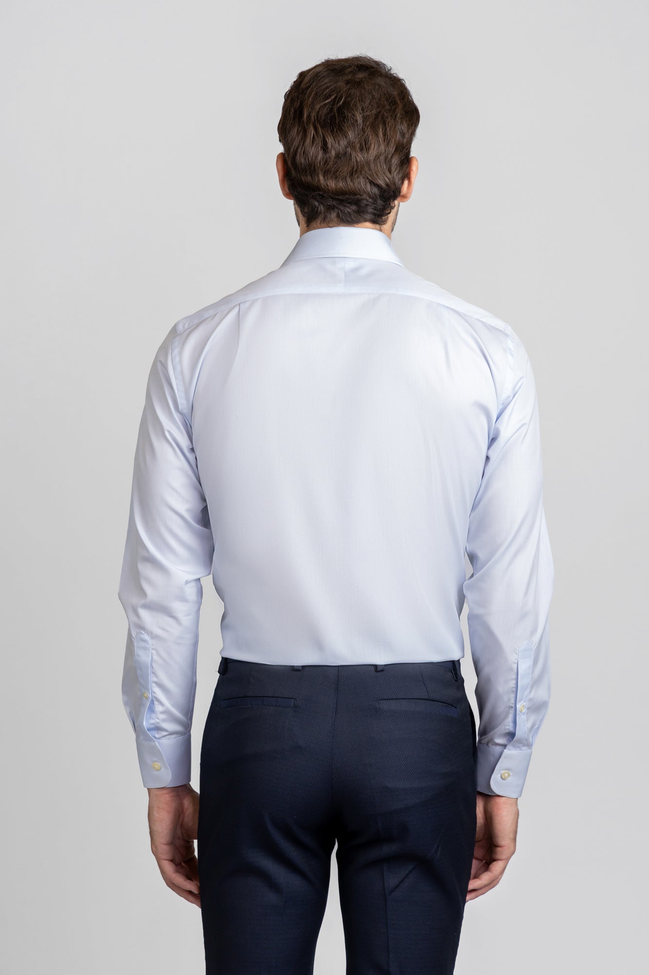 Light Blue Twill Shirt - Regular Fit