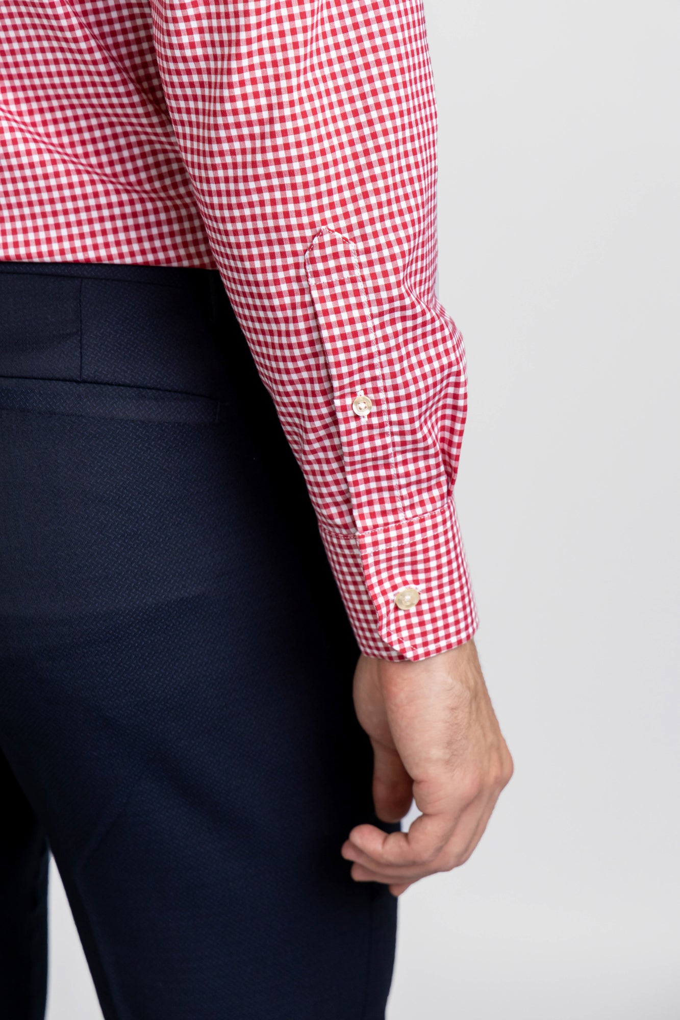 Checkered Poplin Shirt - Regular Fit
