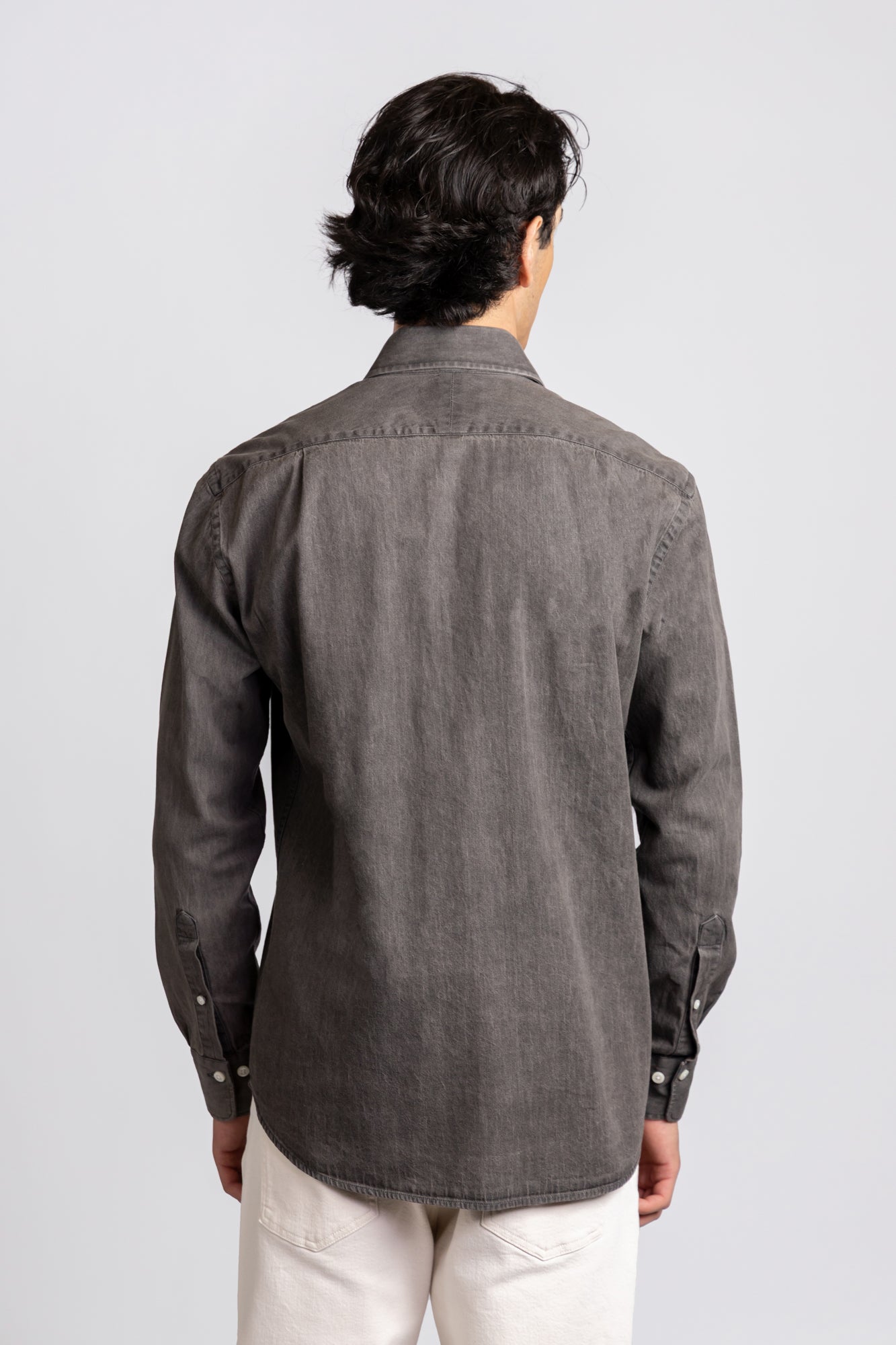 Cutaway Denim Shirt