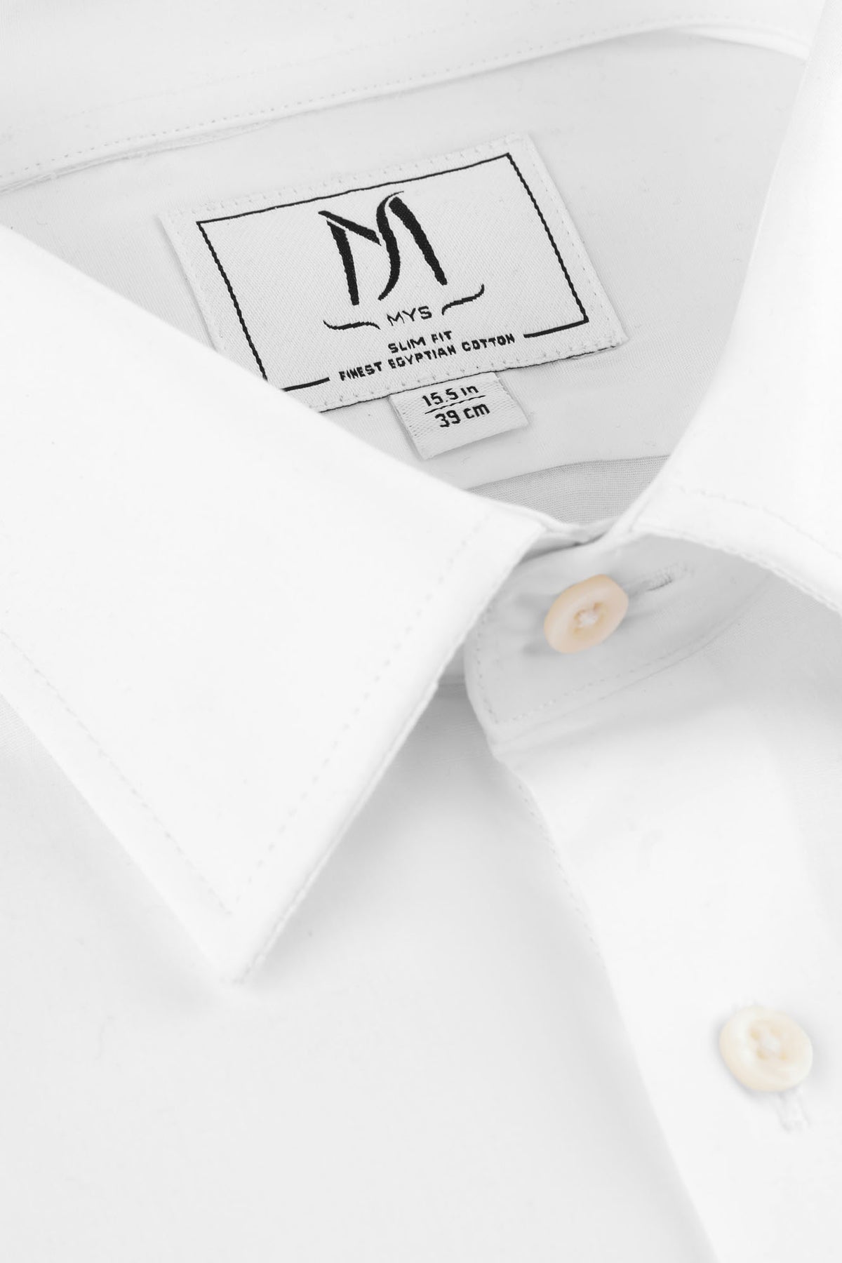 Poplin Stretch Double Cuff Shirt - Slim Fit