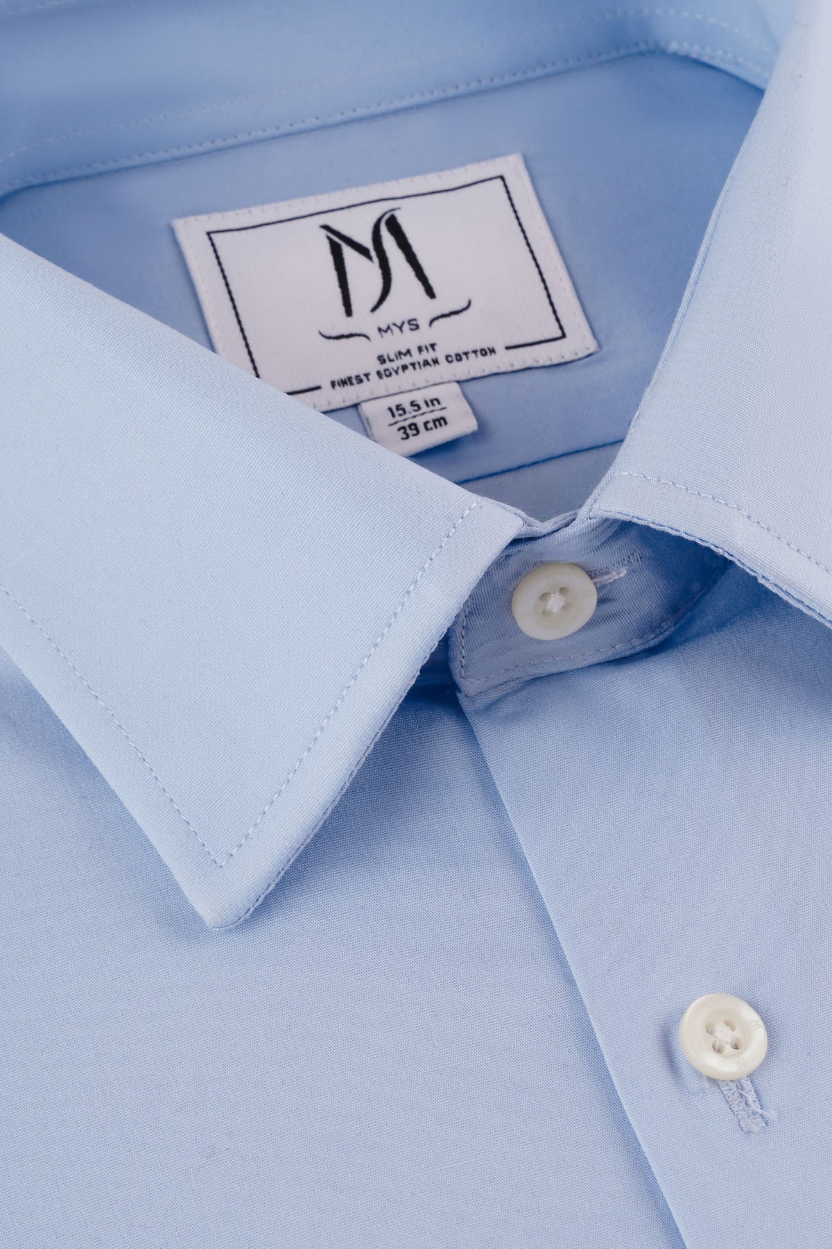 Poplin Stretch Double Cuff Shirt - Slim Fit