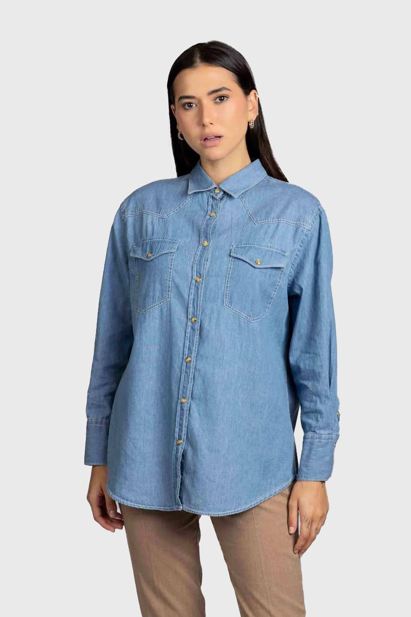 Western Denim Shirt