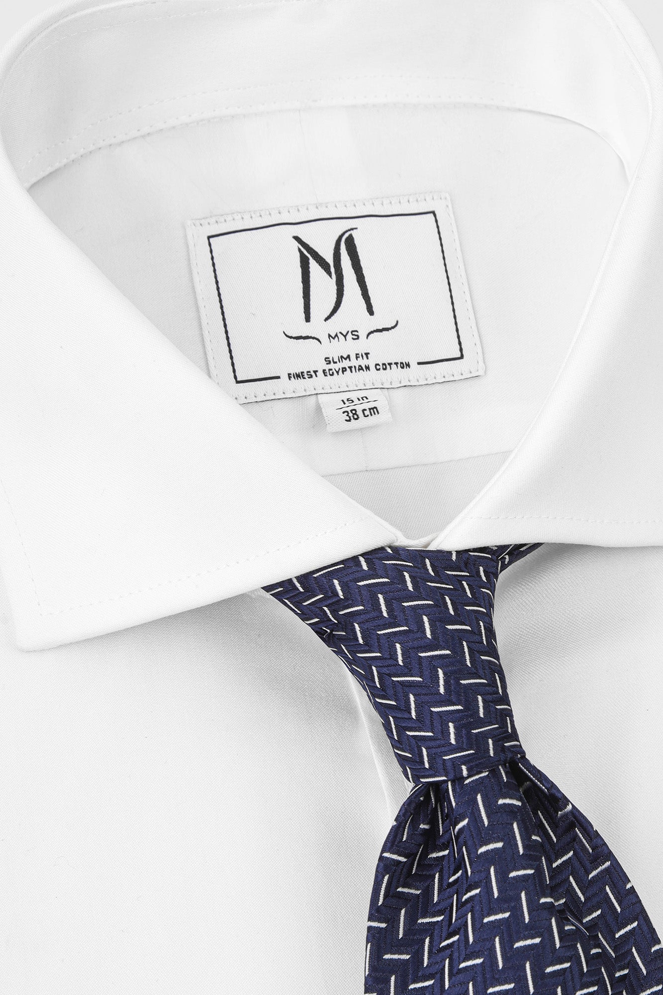 White Twill Non-Iron Shirt - Slim Fit