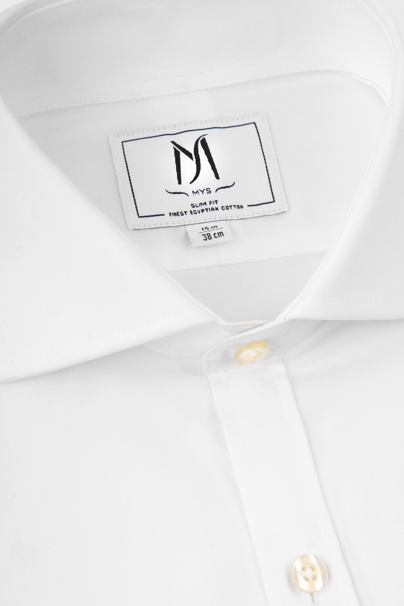 White Twill Non-Iron Shirt - Slim Fit