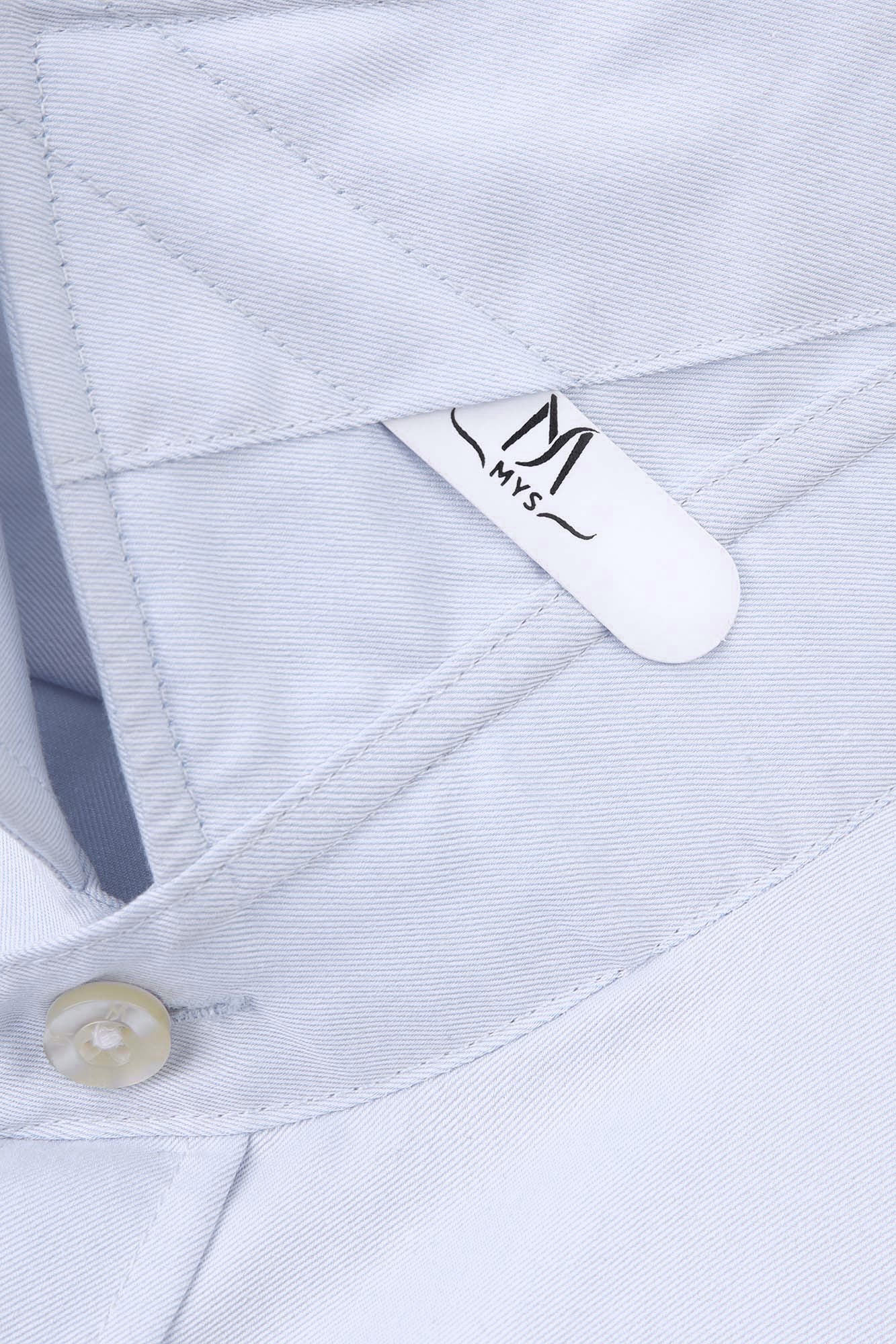 Light Blue Twill Non-Iron Shirt - Slim Fit