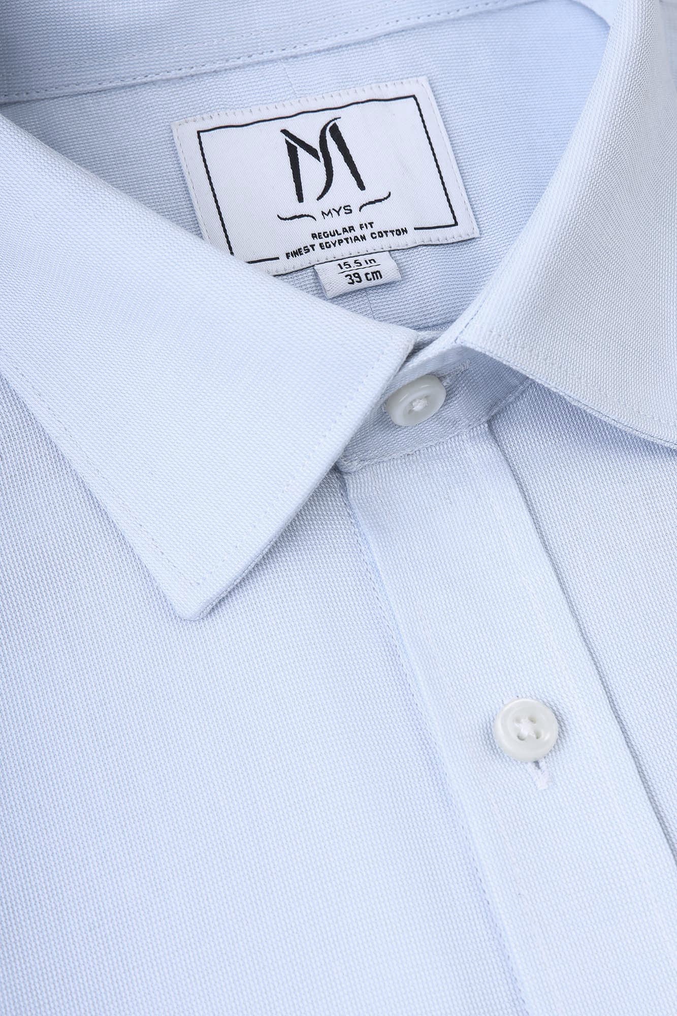 Light Blue Filafil Shirt - Regular Fit