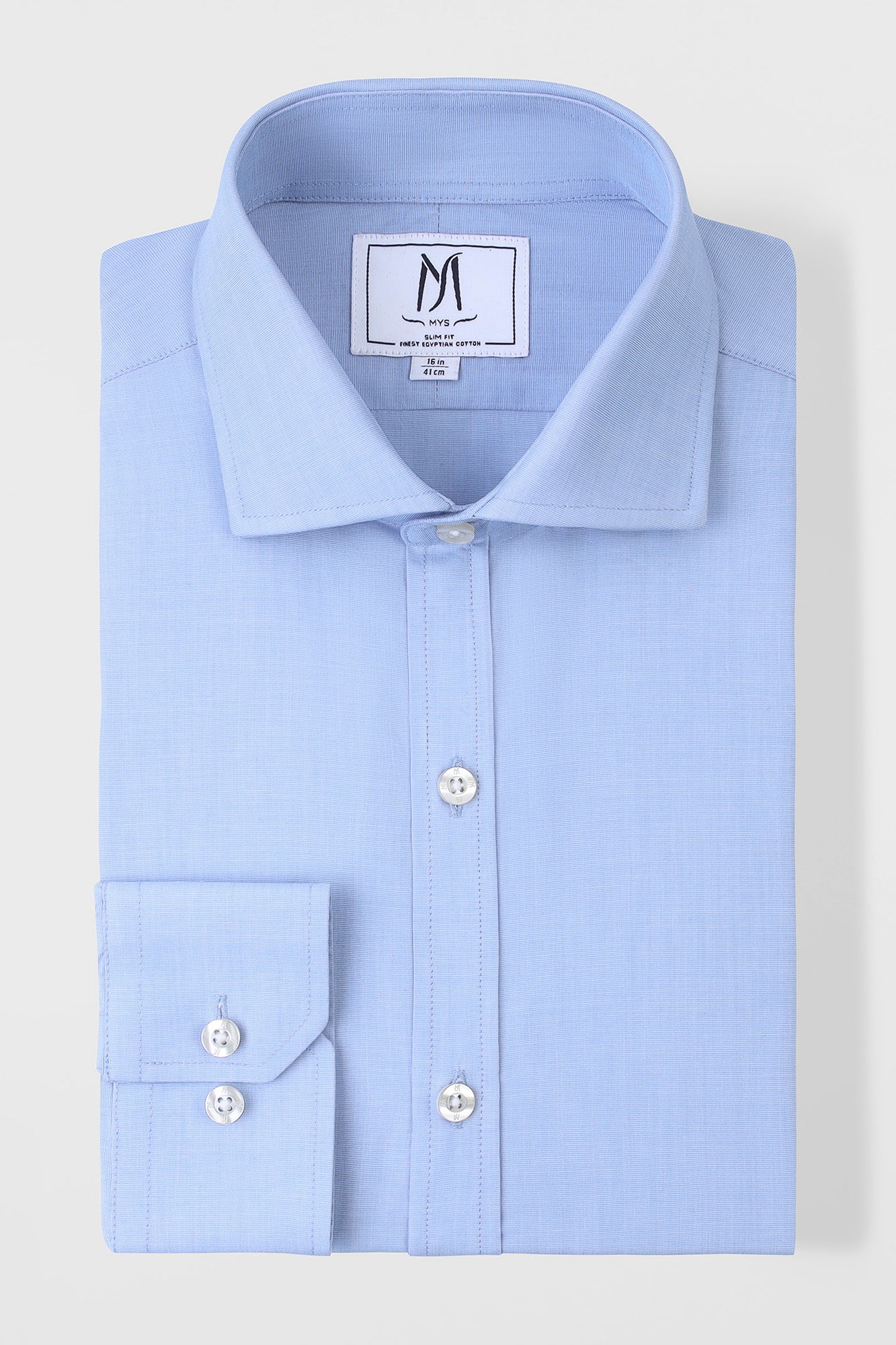 Blue Filafil Shirt - Slim Fit