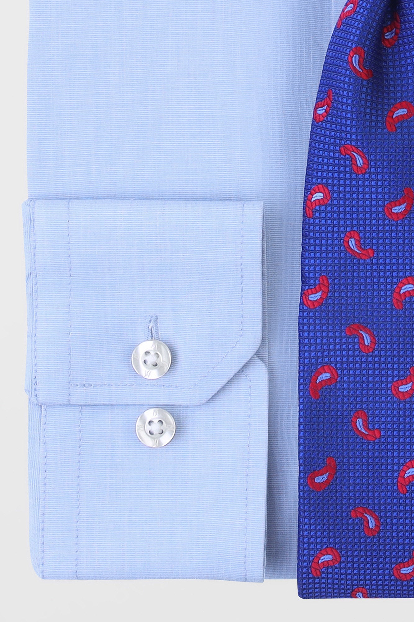 Blue Filafil Shirt - Slim Fit