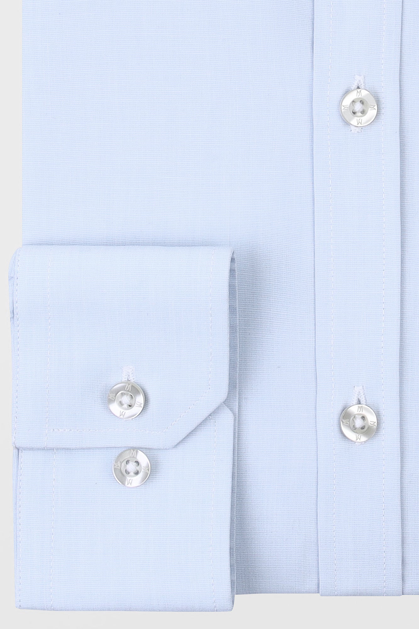Light Blue Filafil Shirt - Slim Fit