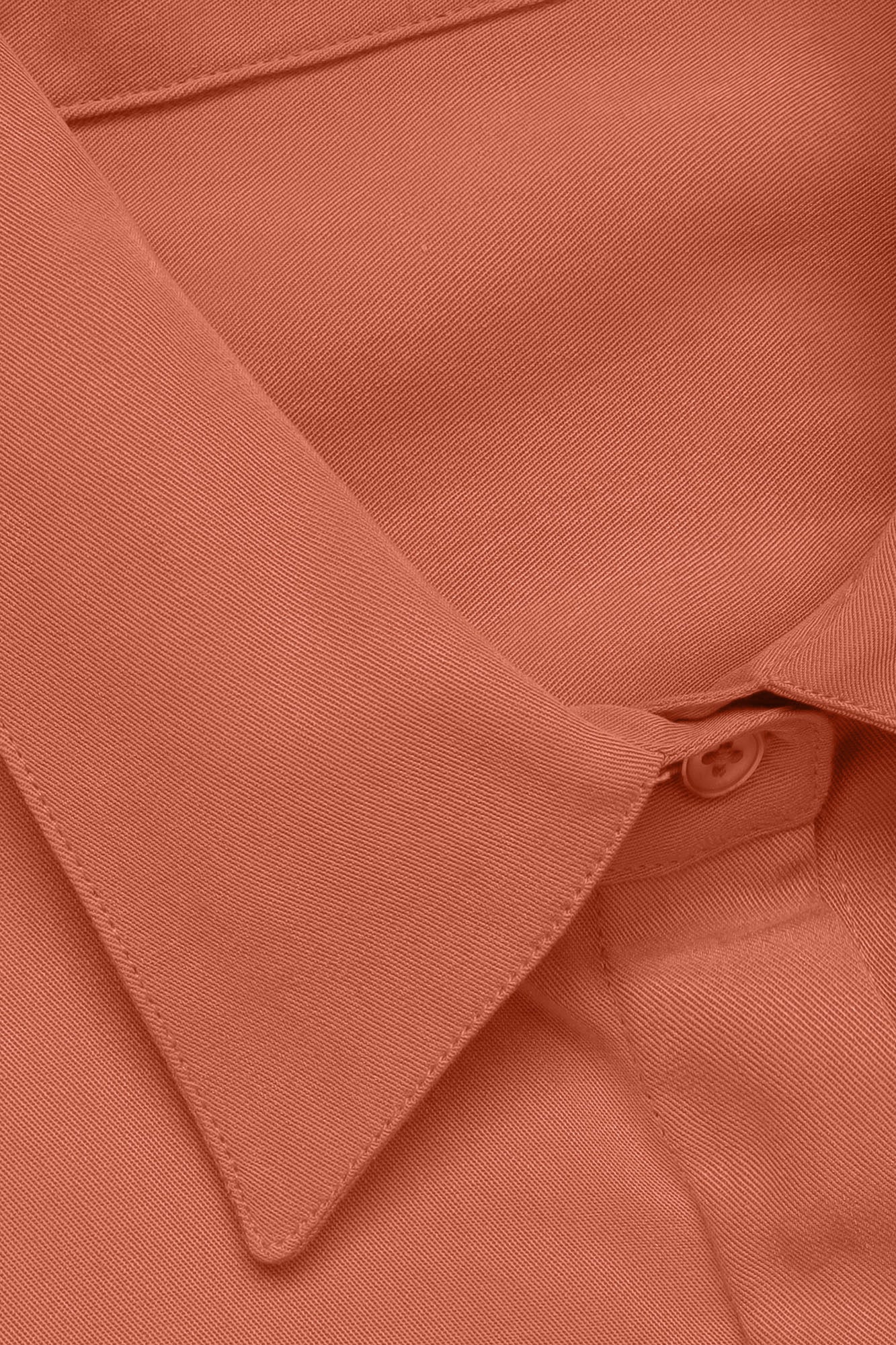 Tencel Shirt with Flap Pockets
