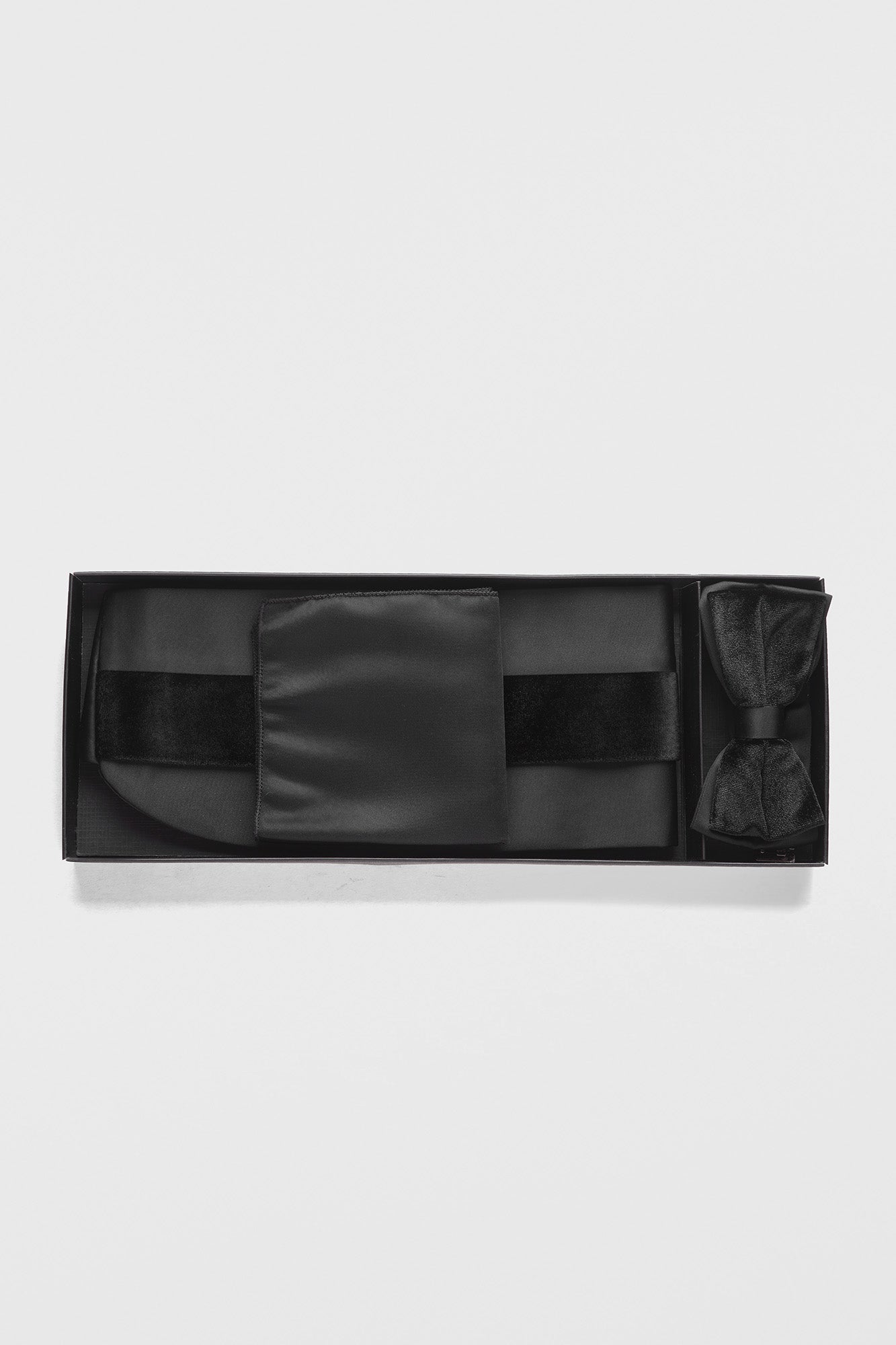 Black Velvet Tux Set with Box