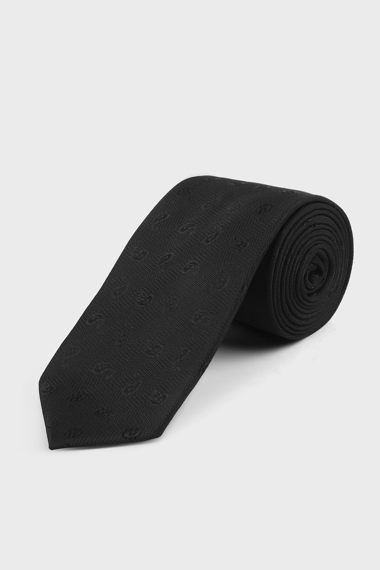 Black Paisley Tie