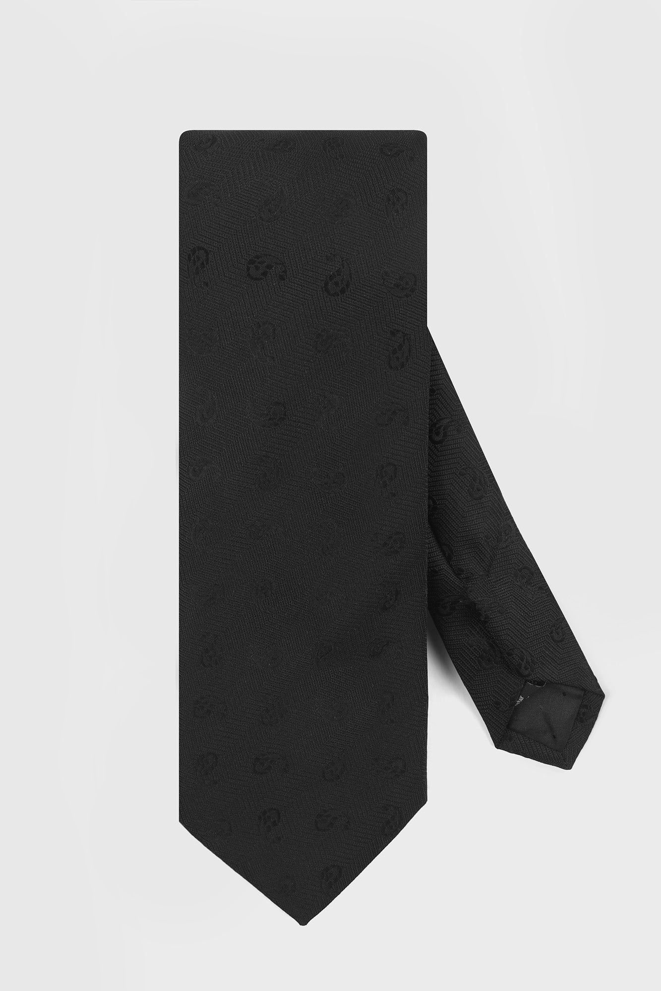 Black Paisley Tie