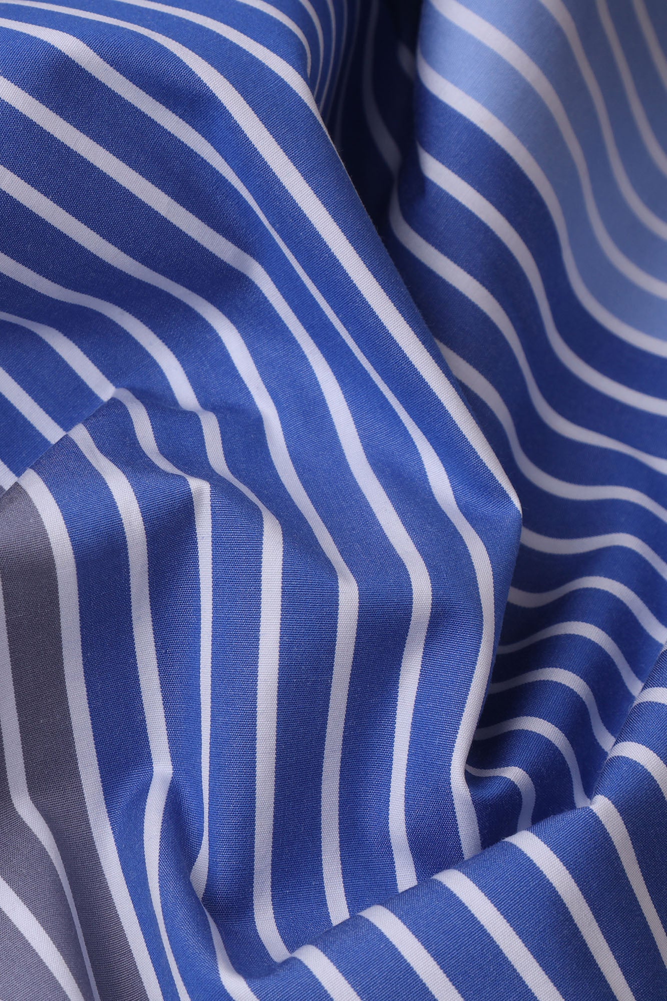 Multi-Color Striped Poplin Shirt