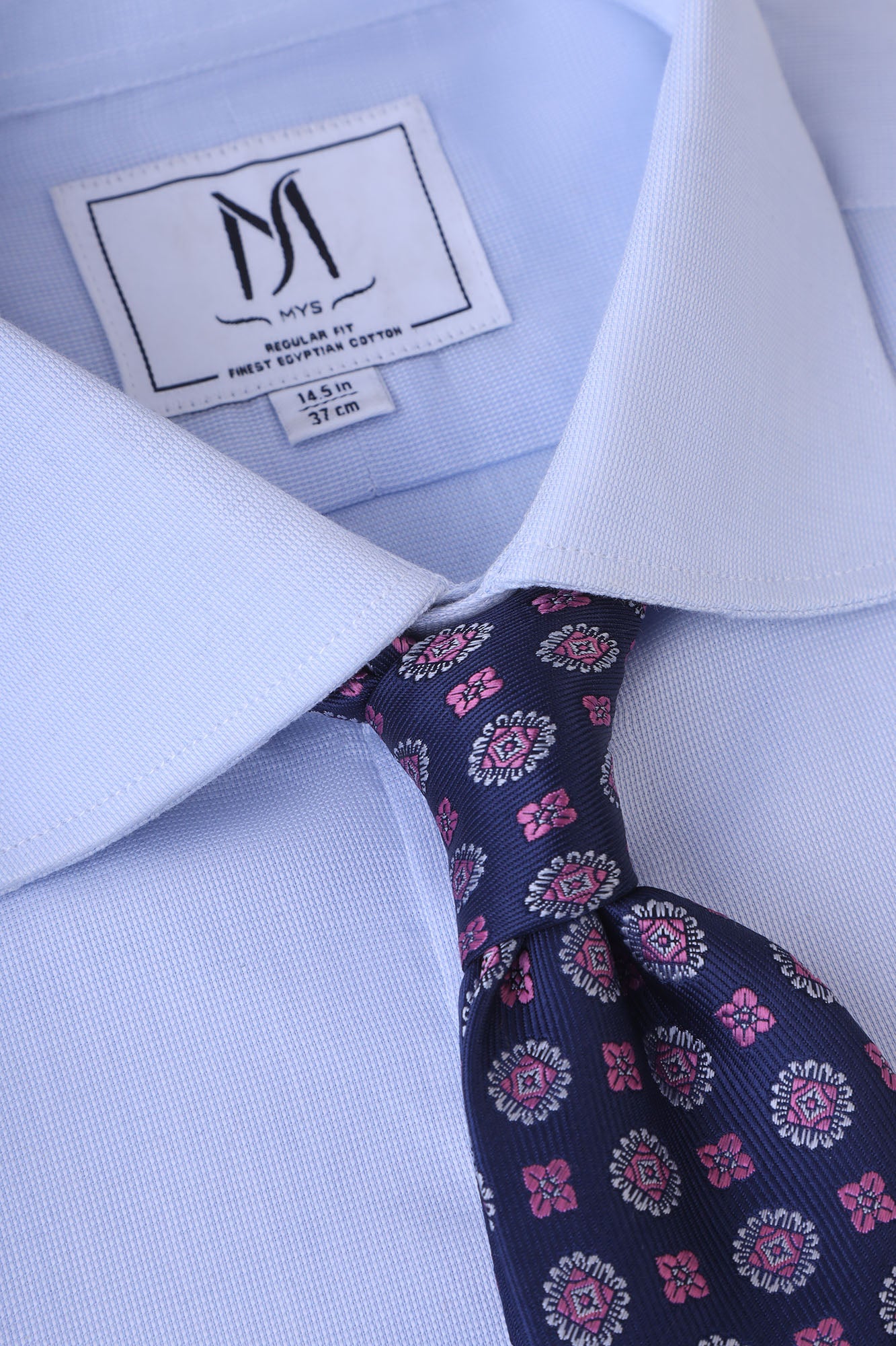 Light Blue Filafil Shirt - Regular Fit