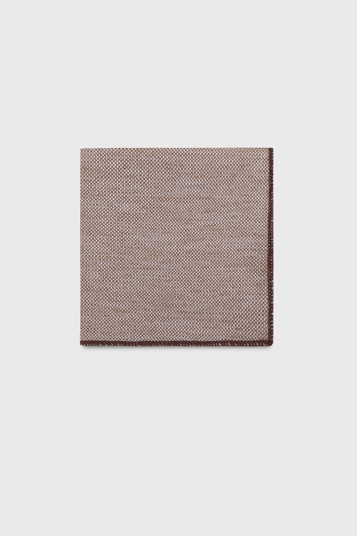 Beige Textured Tie Set