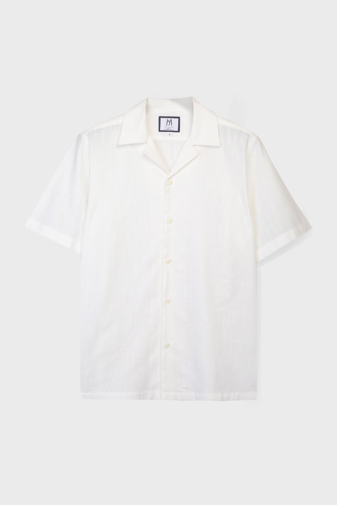 Linen Look Revere Shirt