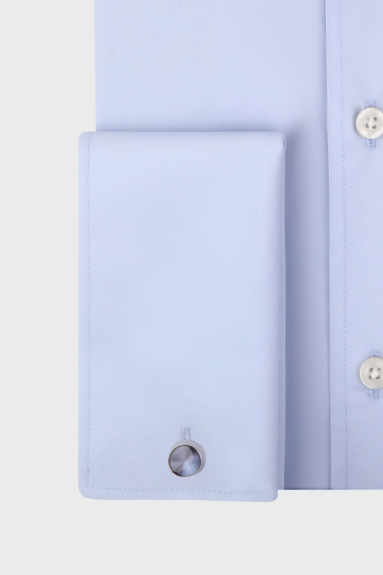 Poplin Double Cuff Shirt - Regular Fit