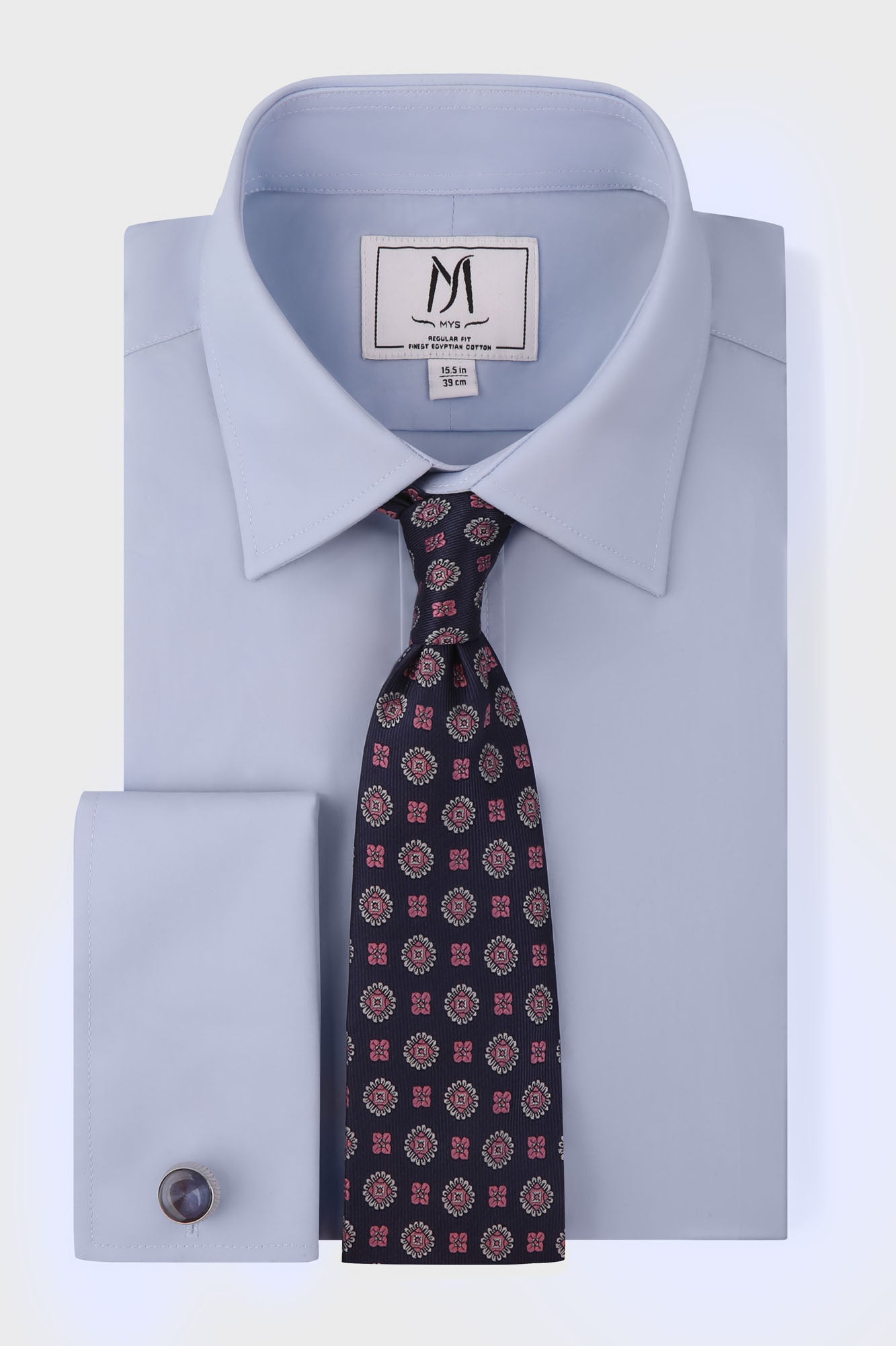 Poplin Double Cuff Shirt - Regular Fit