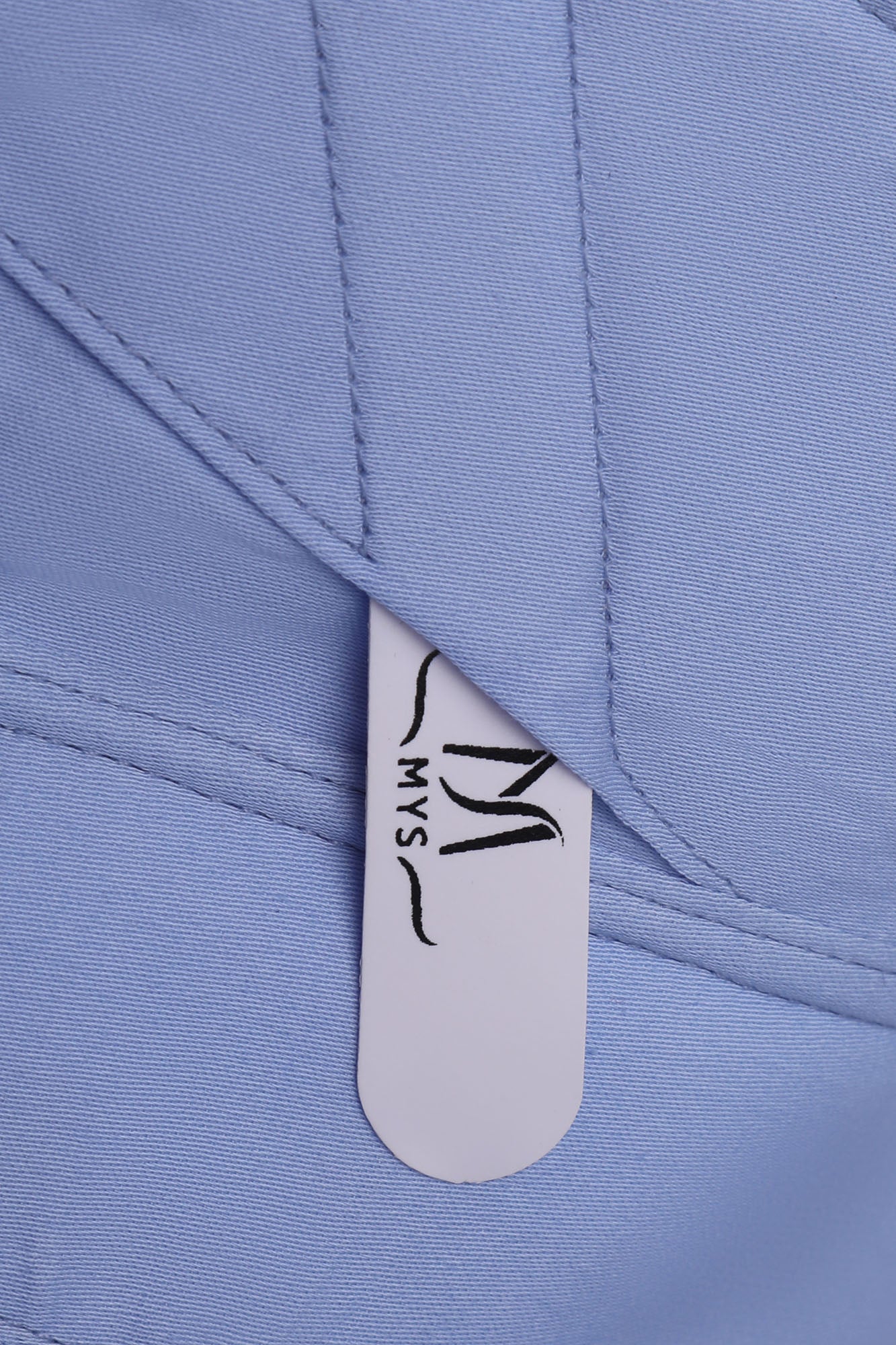 Blue Twill Double Cuff Shirt - Slim Fit