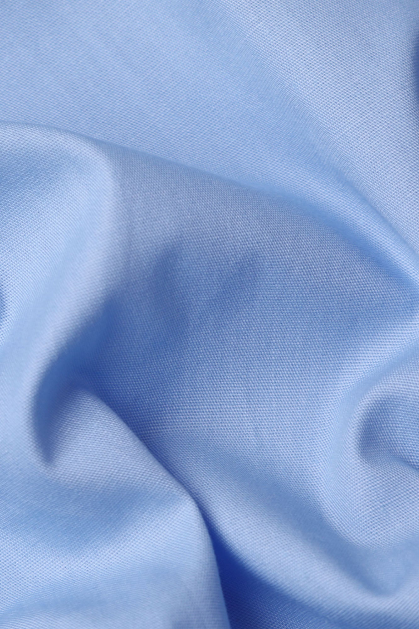 Blue Poplin Shirt - Slim Fit