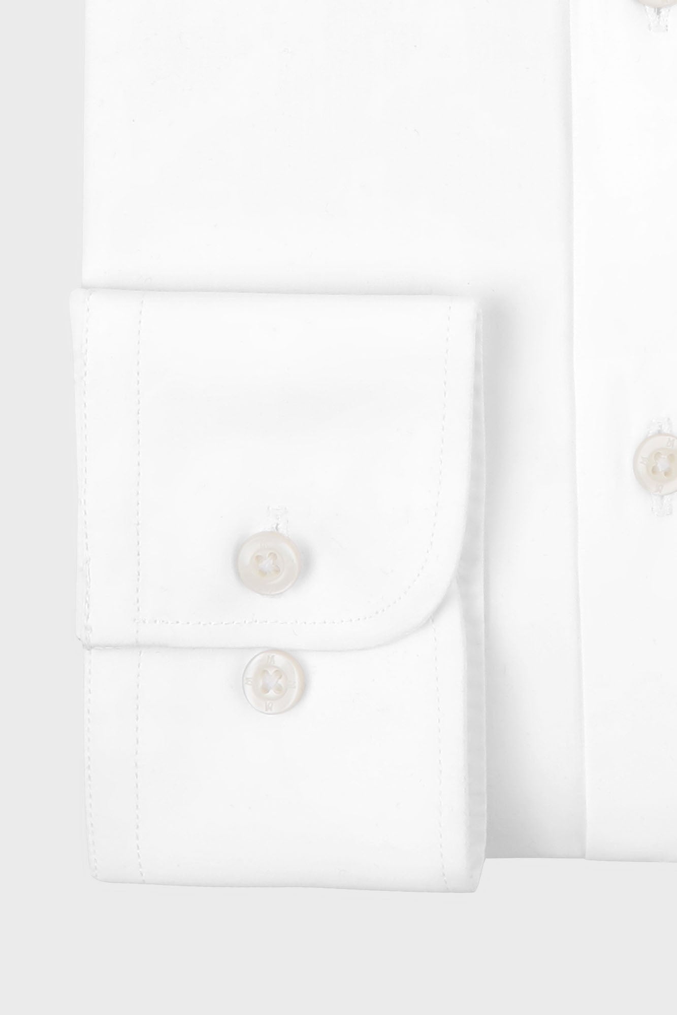 White Poplin Shirt - Regular Fit