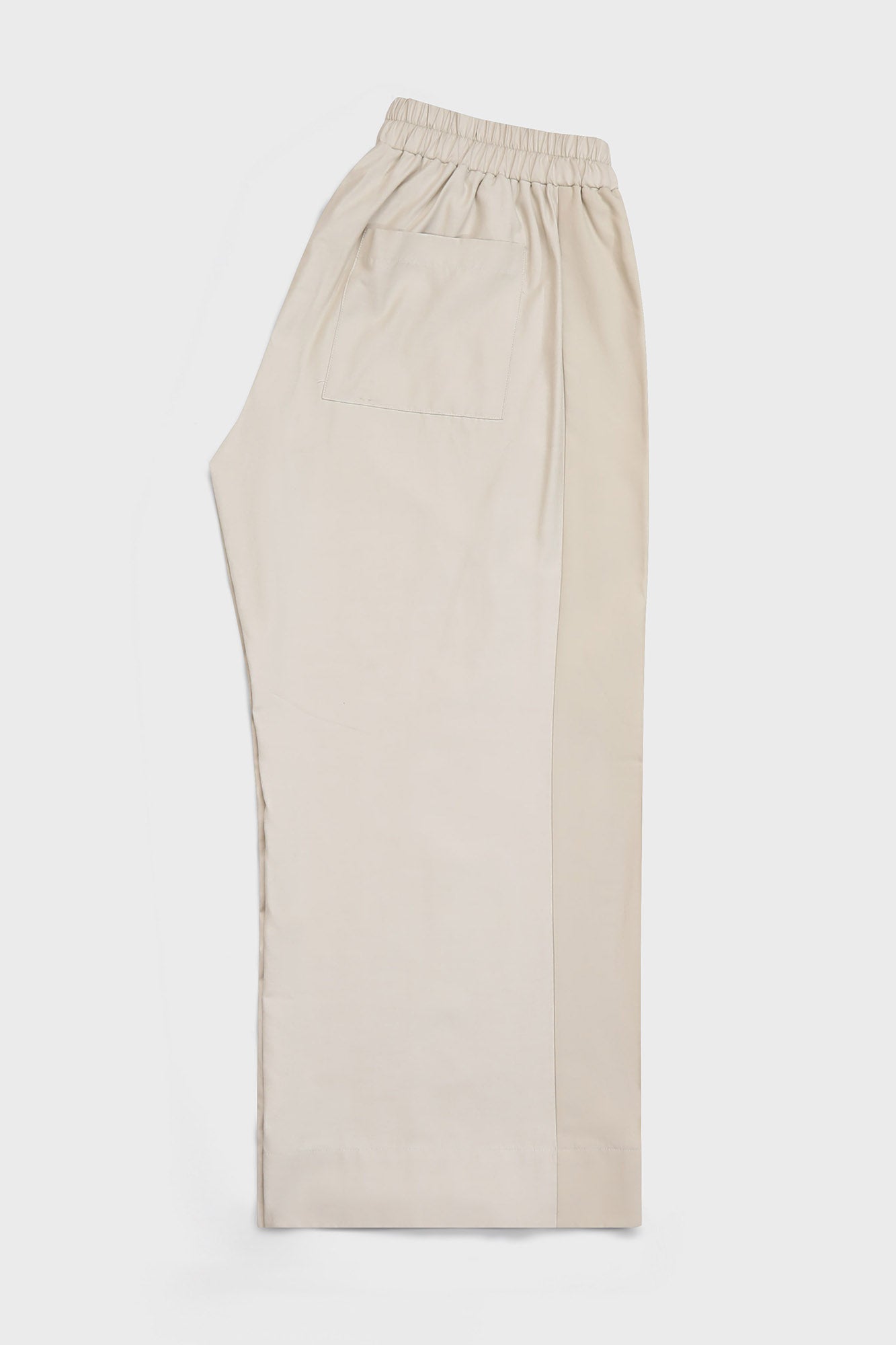 Taupe Relaxed Drawstring Pants